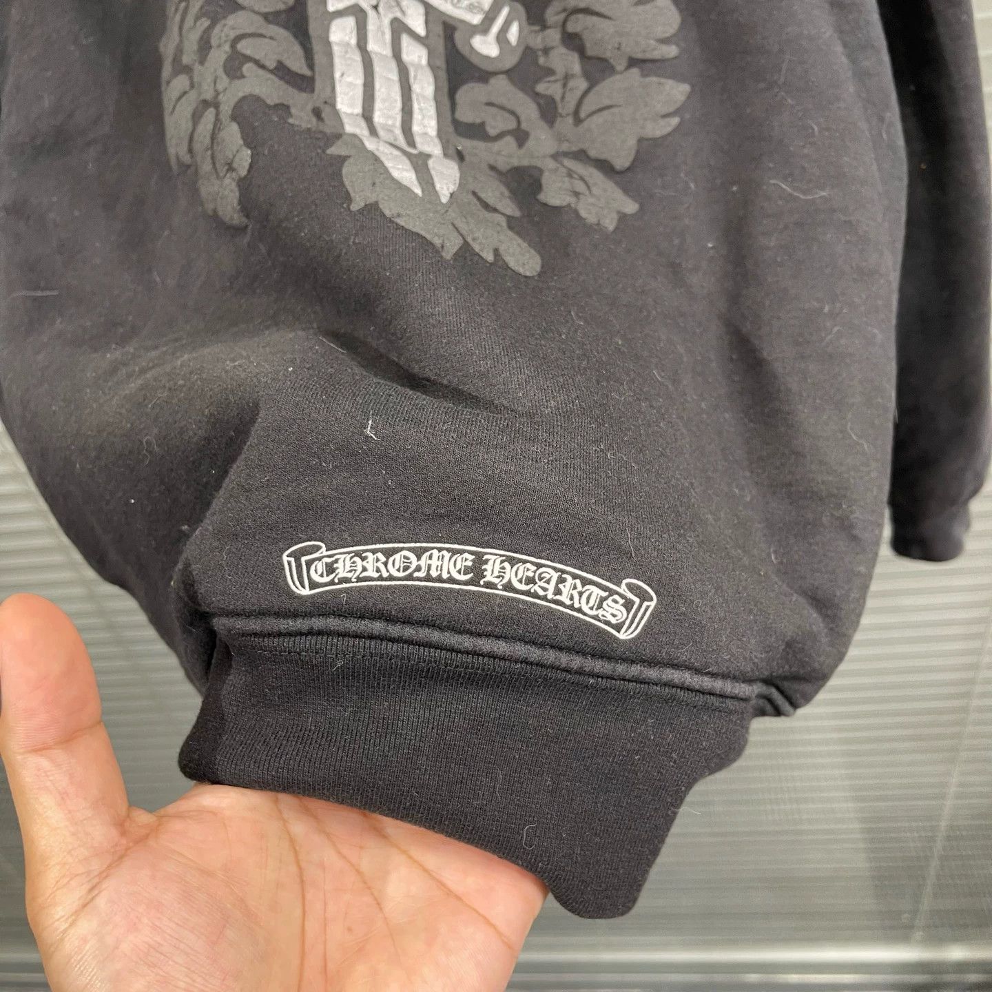 Chrome Hearts Chrome Hearts Broken Sword Vine Zip Black Jacket Size US S / EU 44-46 / 1 - 7 Thumbnail