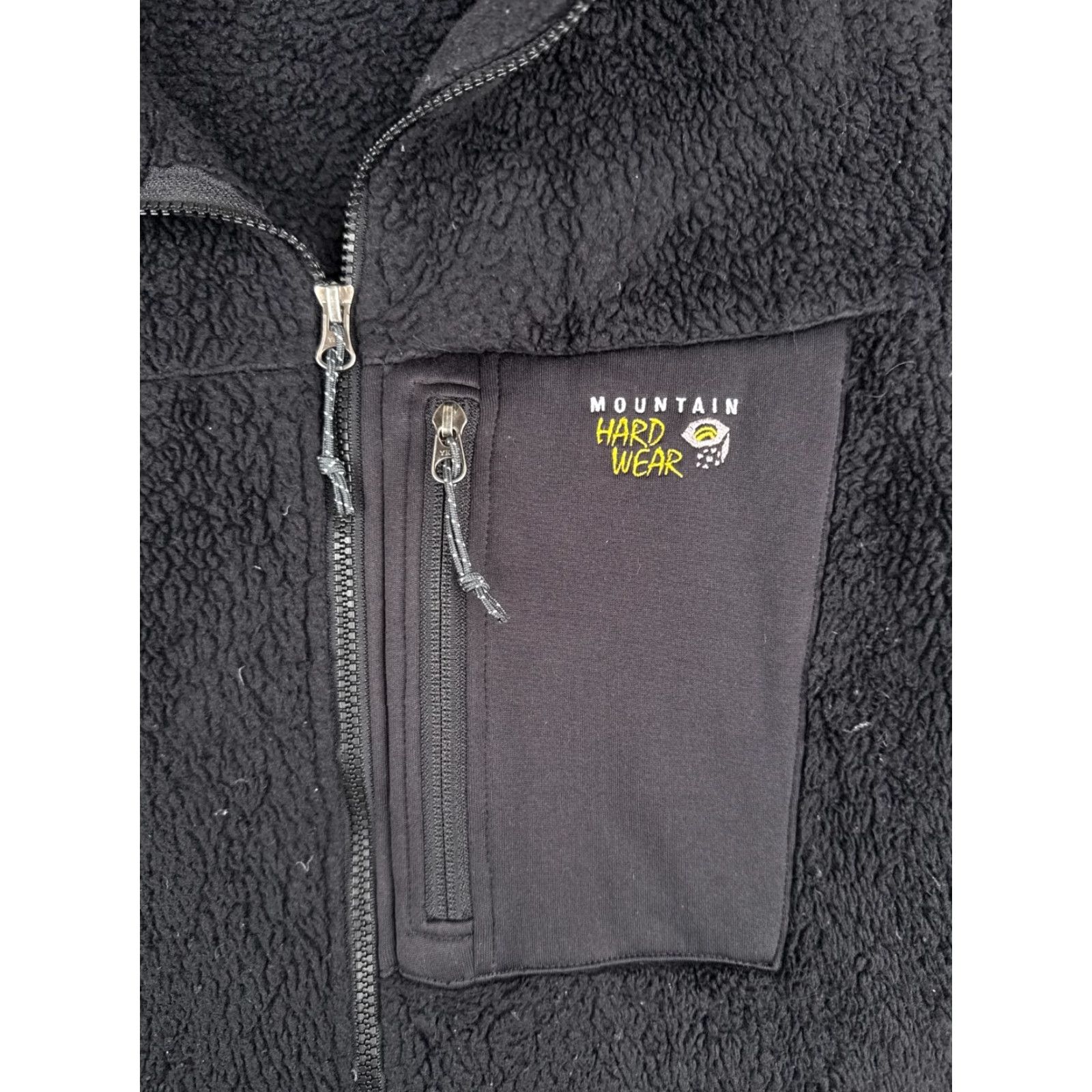 Mountain Hardwear Mountain Hardwear Jacket Womens Medium Black Full Zip Deep Pile Fleece Polyester Size M / US 6-8 / IT 42-44 - 6 Thumbnail
