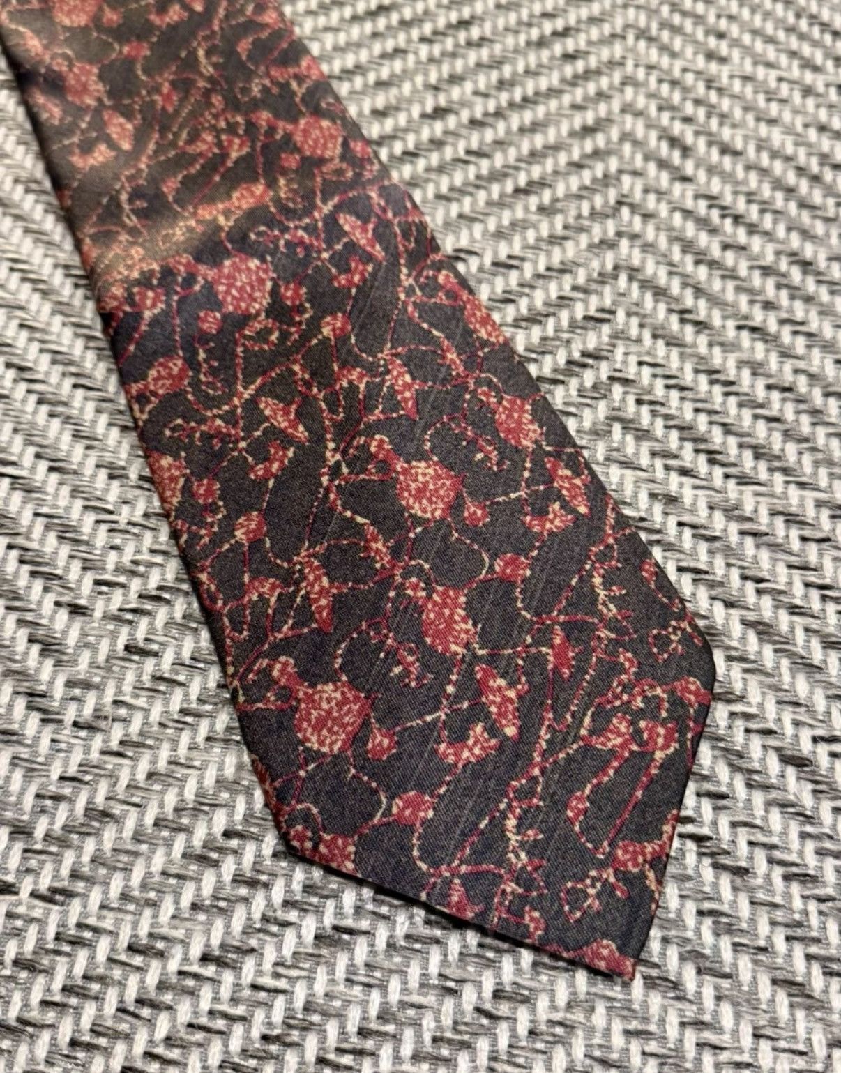Jean Paul Gaultier Jean Paul Gaultier Capillary Pattern Tie K24 Size ONE SIZE - 3 Thumbnail