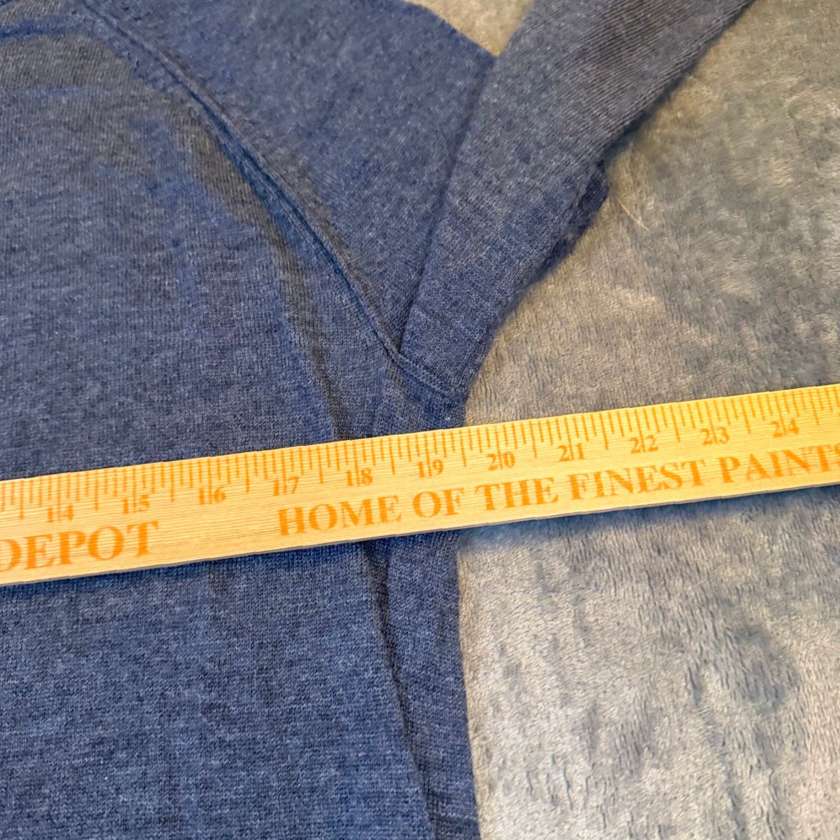 Banana Republic Banana Republic Sweater Shirt Mens M Raglan Crew Neck 100% Merino Wool Blue Solid Lightweight Breathable All Seasons Size US M / EU 48-50 / 2 - 5 Thumbnail