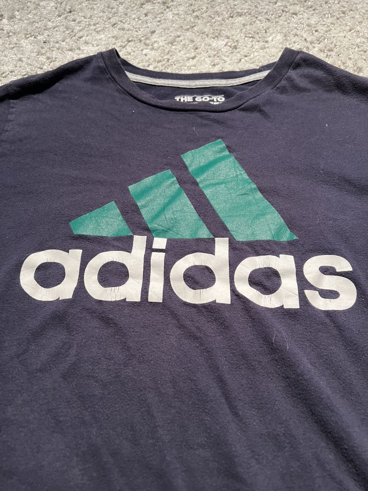 Adidas Blue adidas shirt Size US L / EU 52-54 / 3 - 1 Thumbnail