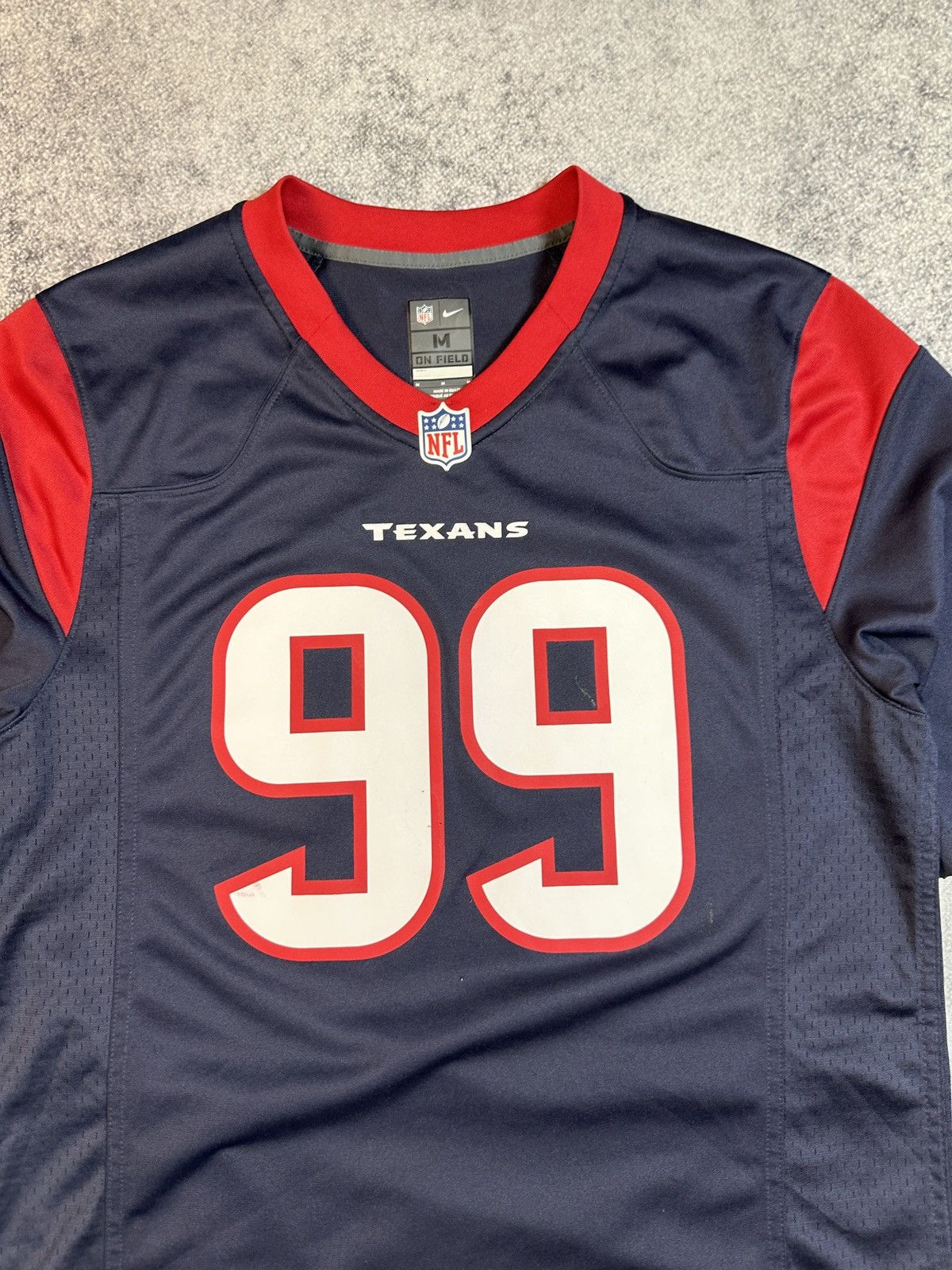 NFL NFL Nike Texans 99 Watt Jersey Streetwear USA M Rare Size US M / EU 48-50 / 2 - 2 Thumbnail