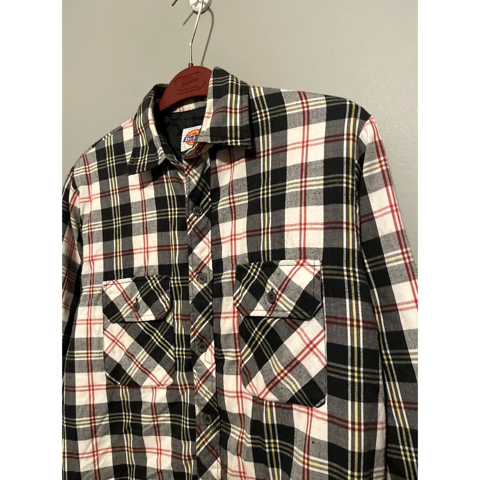 Dickies Dickies Plaid Quilted Flannel Button Up Insulated Mens Small (C299) Size US S / EU 44-46 / 1 - 5 Thumbnail