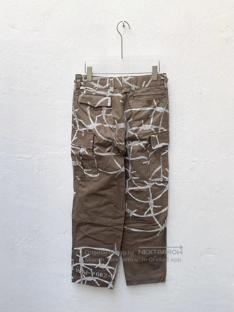 Junya Watanabe Junya Watanabe size S Anti-war iron wire print camouflage Size US 27 - 6 Thumbnail