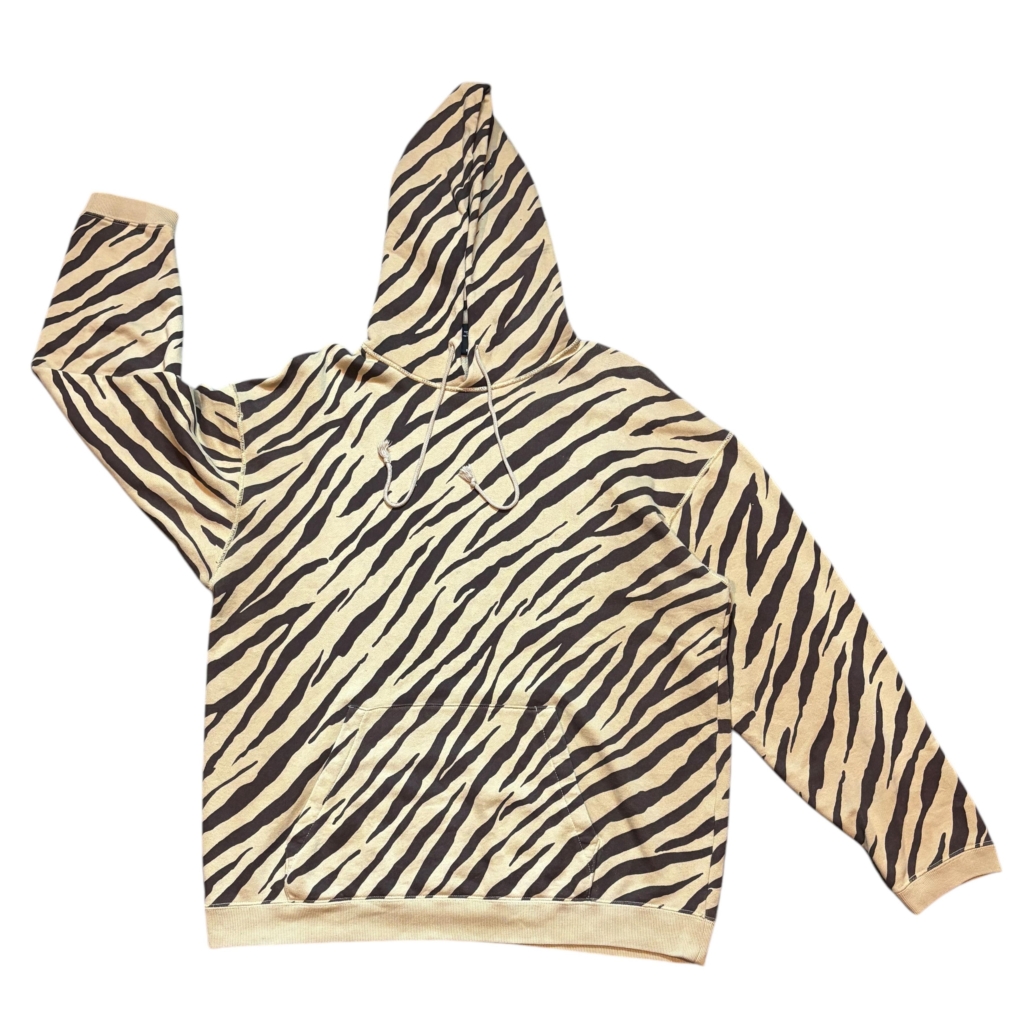 Beams Japan Beams Tiger Striped Printed Pullover Hoodie Sweatshirt japan Size US M / EU 48-50 / 2 - 3 Thumbnail