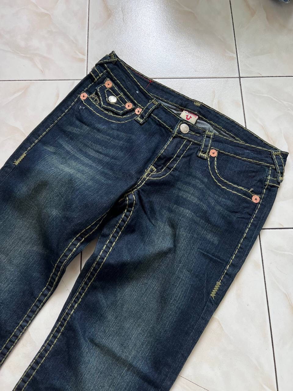 Women's vintage true religion jeans made in USA