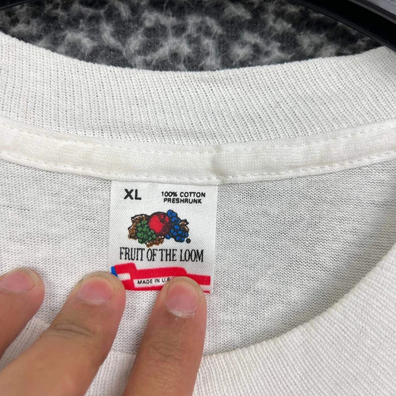 Fruit Of The Loom Vintage US Coast Guard Shirt Men XL White Deadstock New Size US XL / EU 56 / 4 - 3 Thumbnail