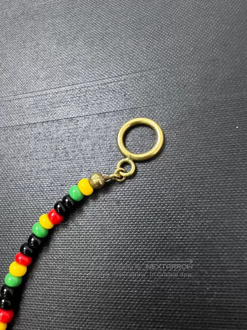 Saint Laurent Paris Saint Laurent Paris Colorful Bead Skateboard Pendant Neckl Size ONE SIZE - 5 Thumbnail