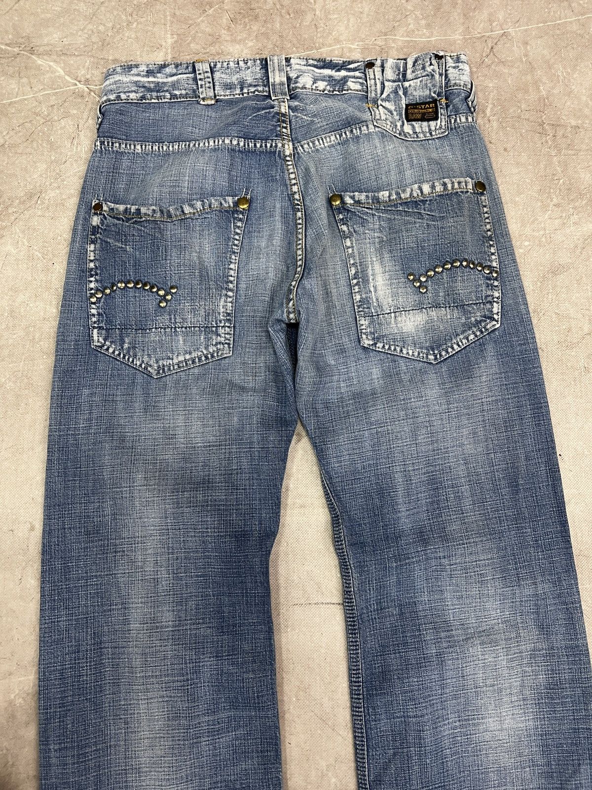 G-Star G star raw distressed y2k archive jeans hype Size US 30 / EU 46 - 7 Thumbnail