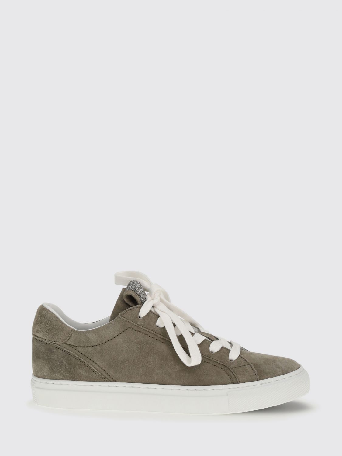 Brunello Cucinelli Brunello Cucinelli Sneakers Woman Safari Size US 11 / IT 41 - 1 Thumbnail