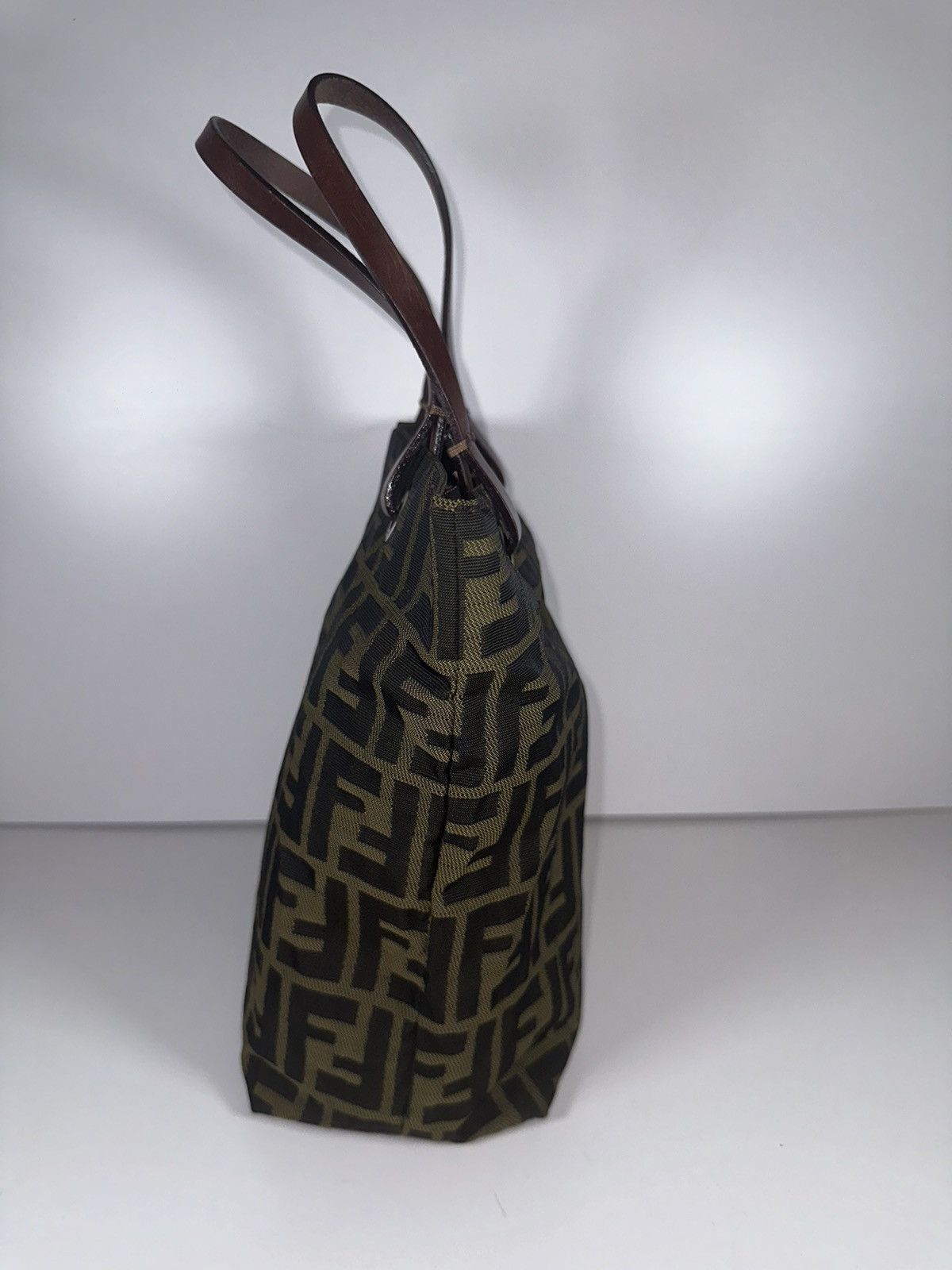 Fendi FENDI Zucca Canvas Nylon Mini Shopper Tote Bag Size ONE SIZE - 4 Thumbnail
