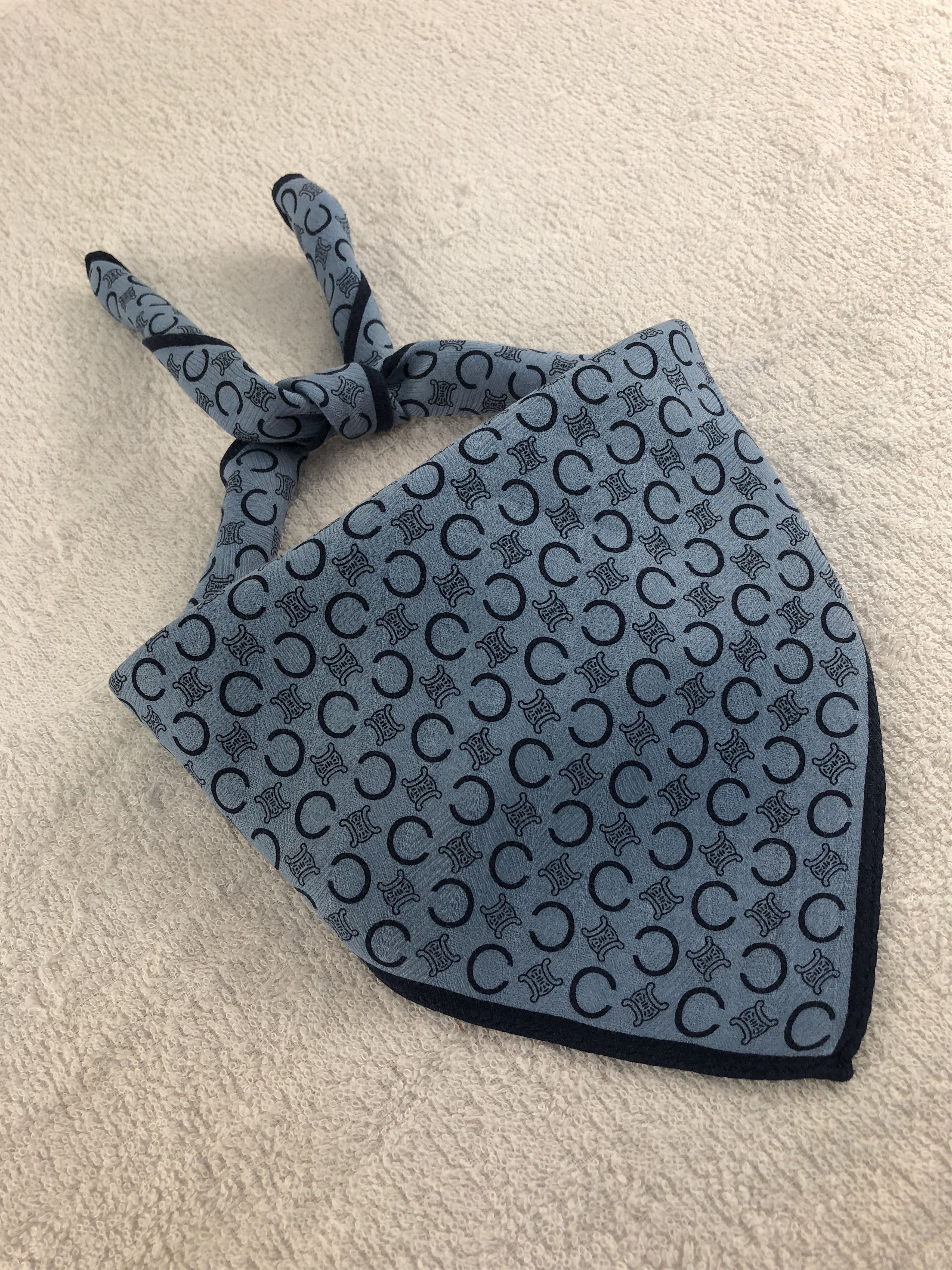 Celine Celine Handkerchief / Bandana / Neckerchief C312 Size ONE SIZE - 2 Thumbnail