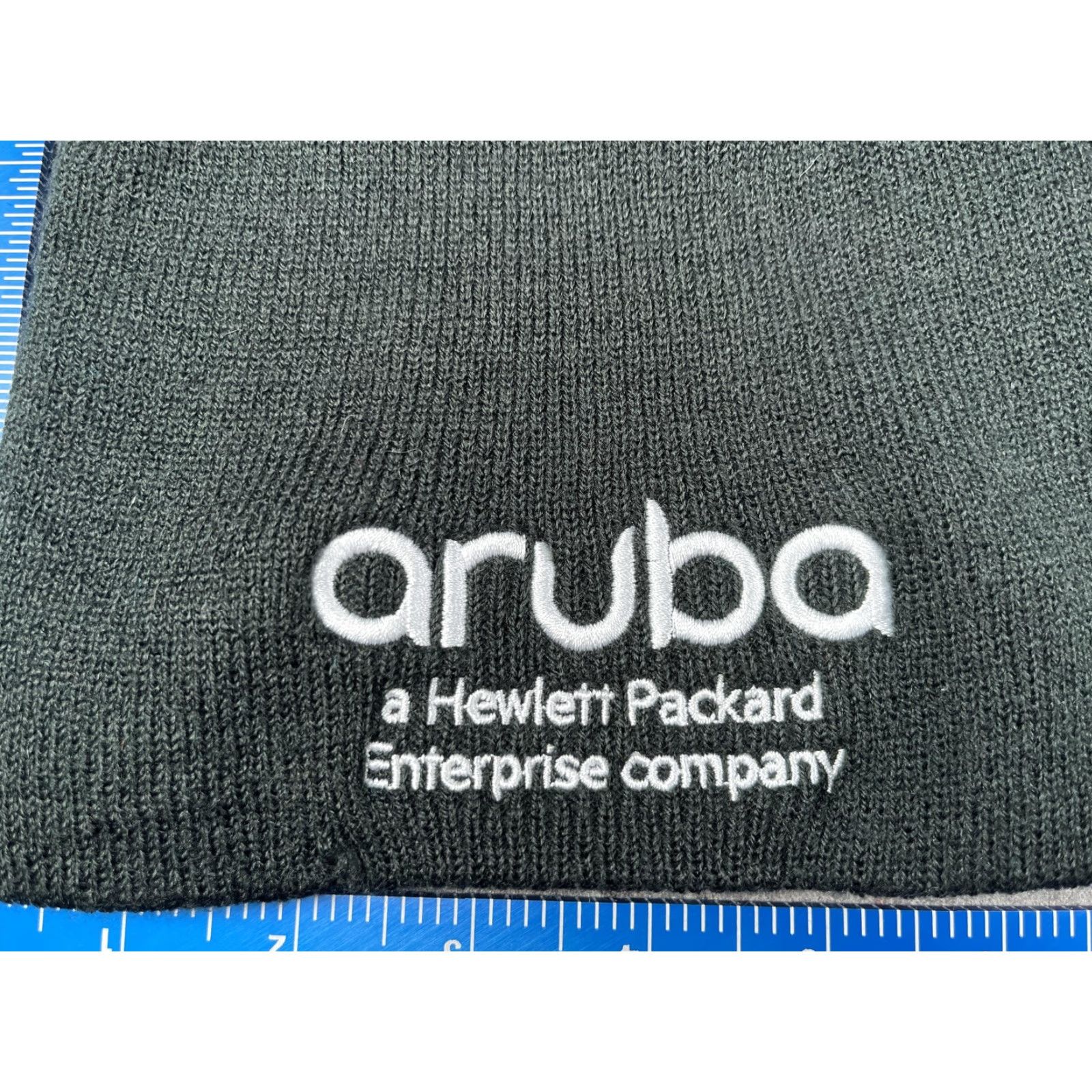 Port & Company Port & Company Aruba Hewlett Packard Hat Beanie Mens One Size Black Logo CP94 Size ONE SIZE - 2 Thumbnail