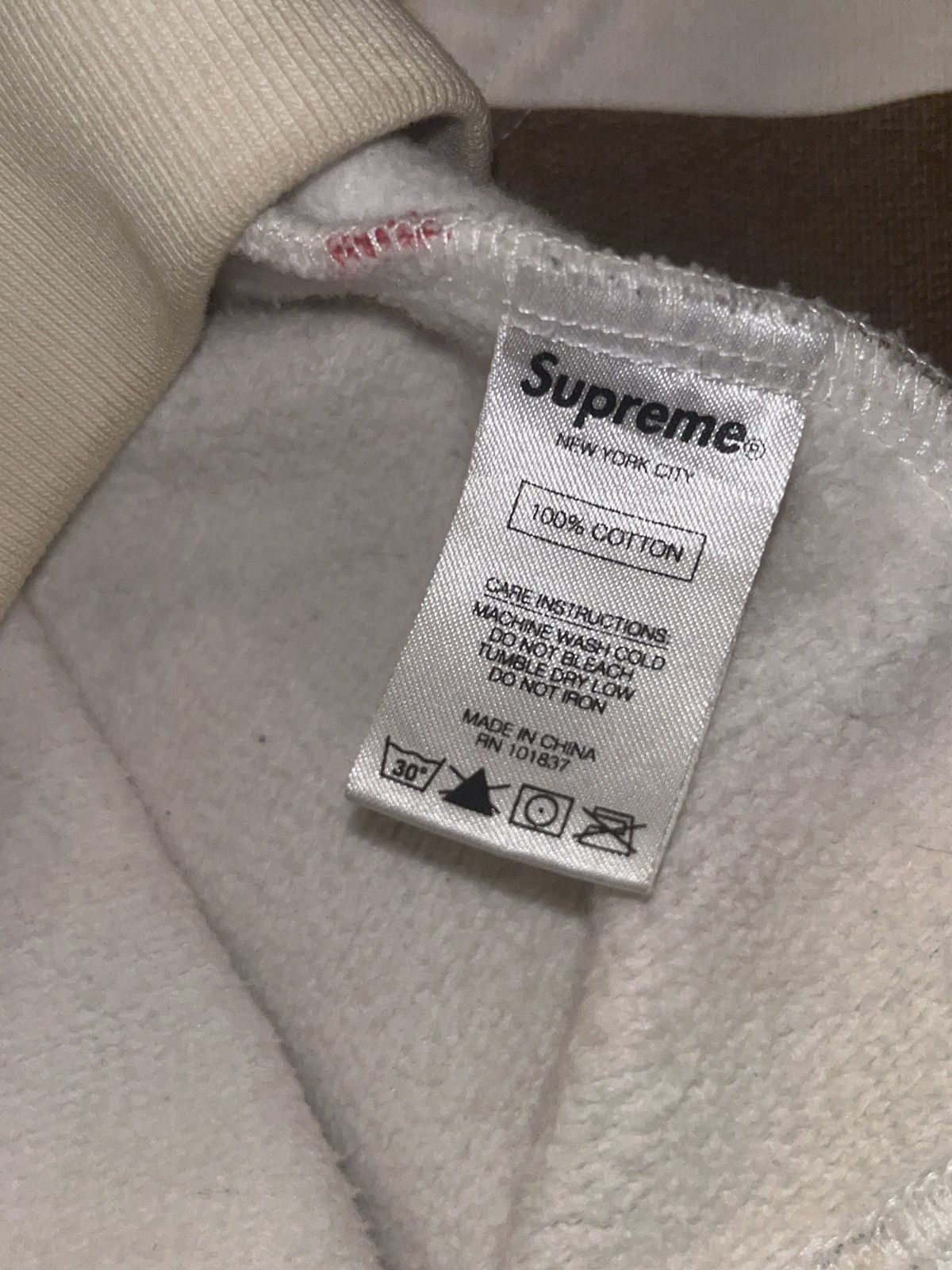 Supreme Supreme Stripe Logo Hoodie Size US M / EU 48-50 / 2 - 10 Thumbnail