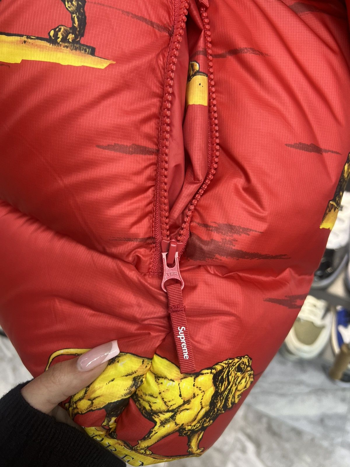 Supreme Supreme Lion Bomber Jacket Size US XL / EU 56 / 4 - 3 Thumbnail