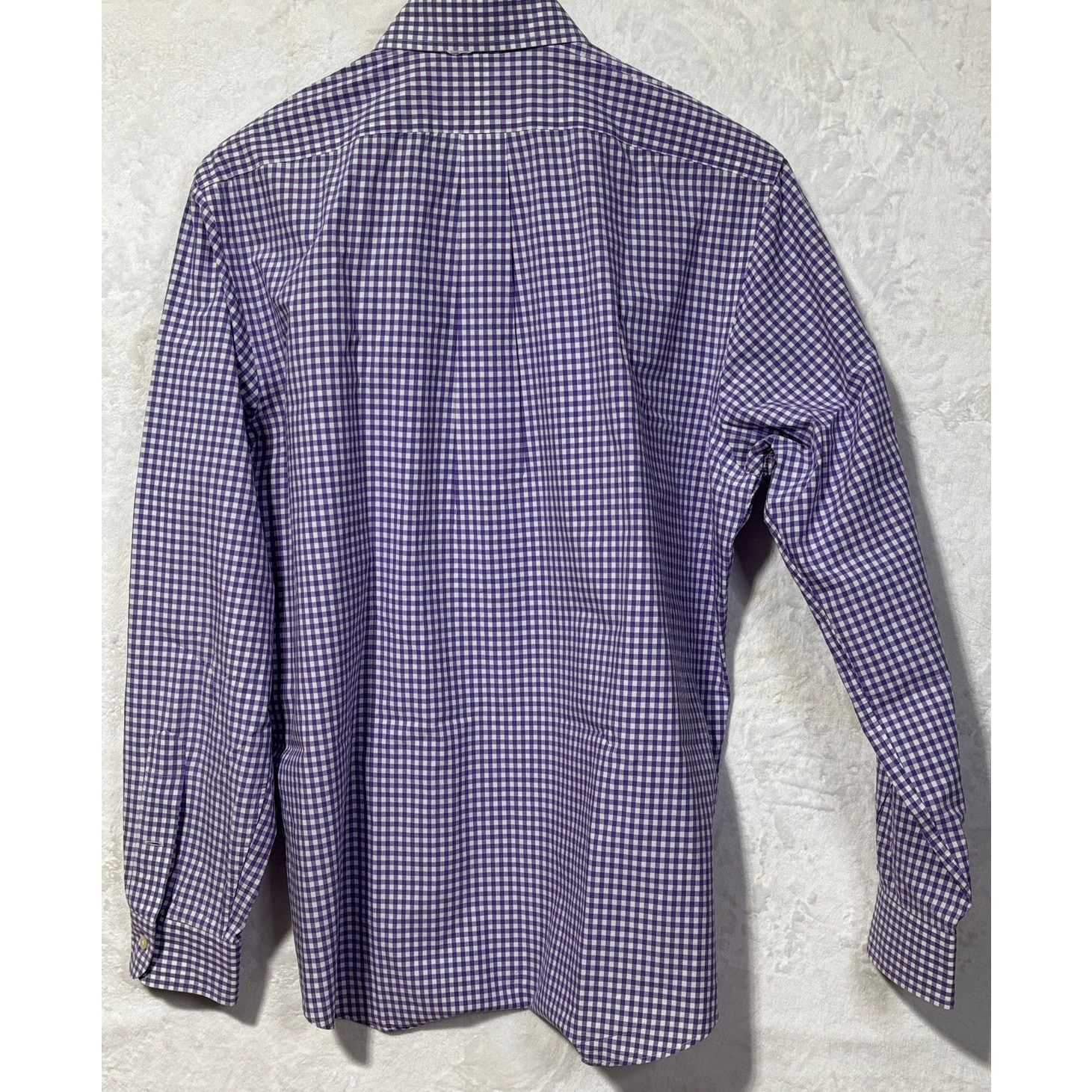 Ralph Lauren RALPH LAUREN Men’s Purple-White Check Casual Dress Shirt | L Size US L / EU 52-54 / 3 - 2 Thumbnail