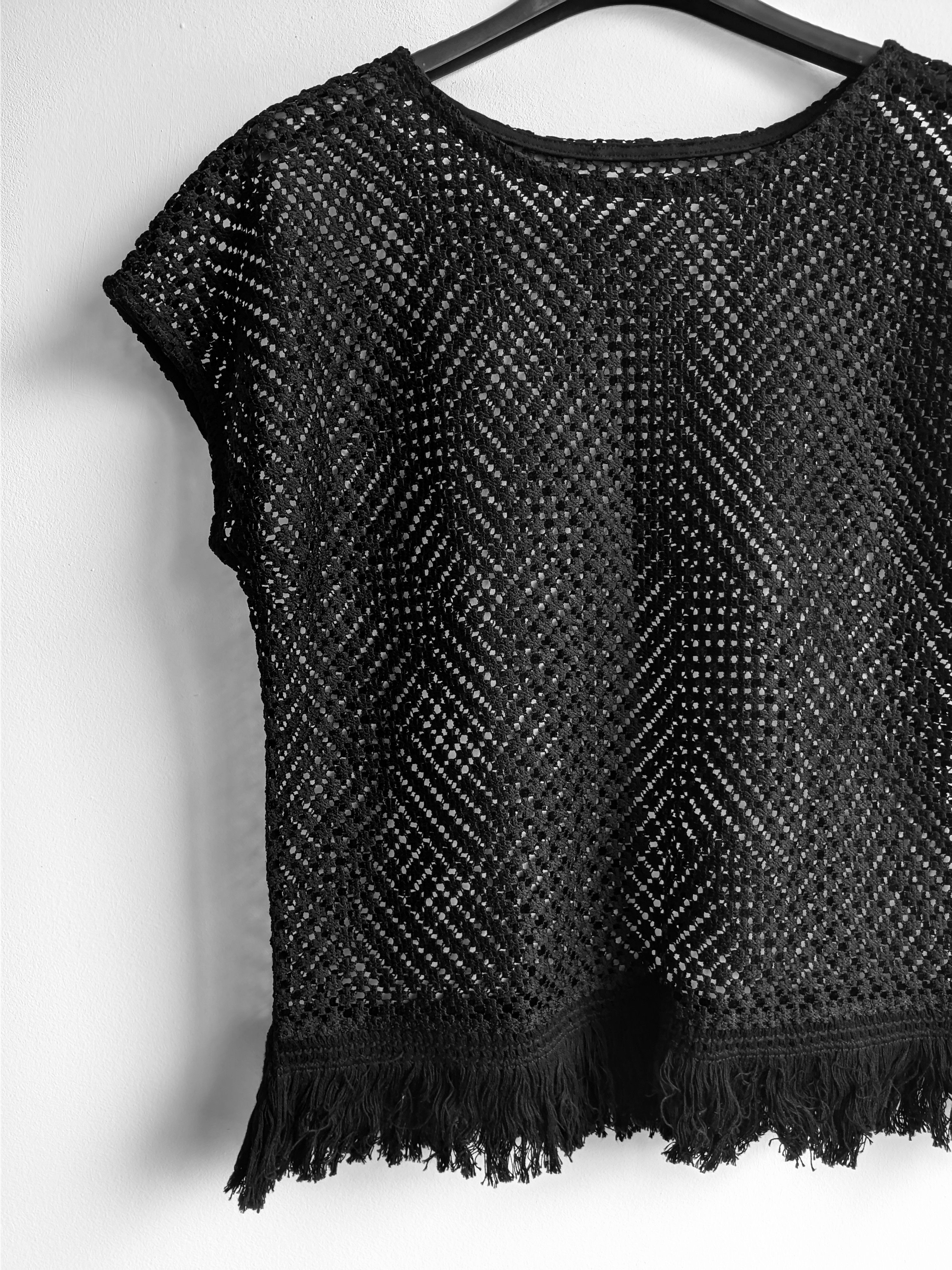 Vintage VIntage grunge avant garde mesh shirt top y2k Size M / US 6-8 / IT 42-44 - 3 Thumbnail