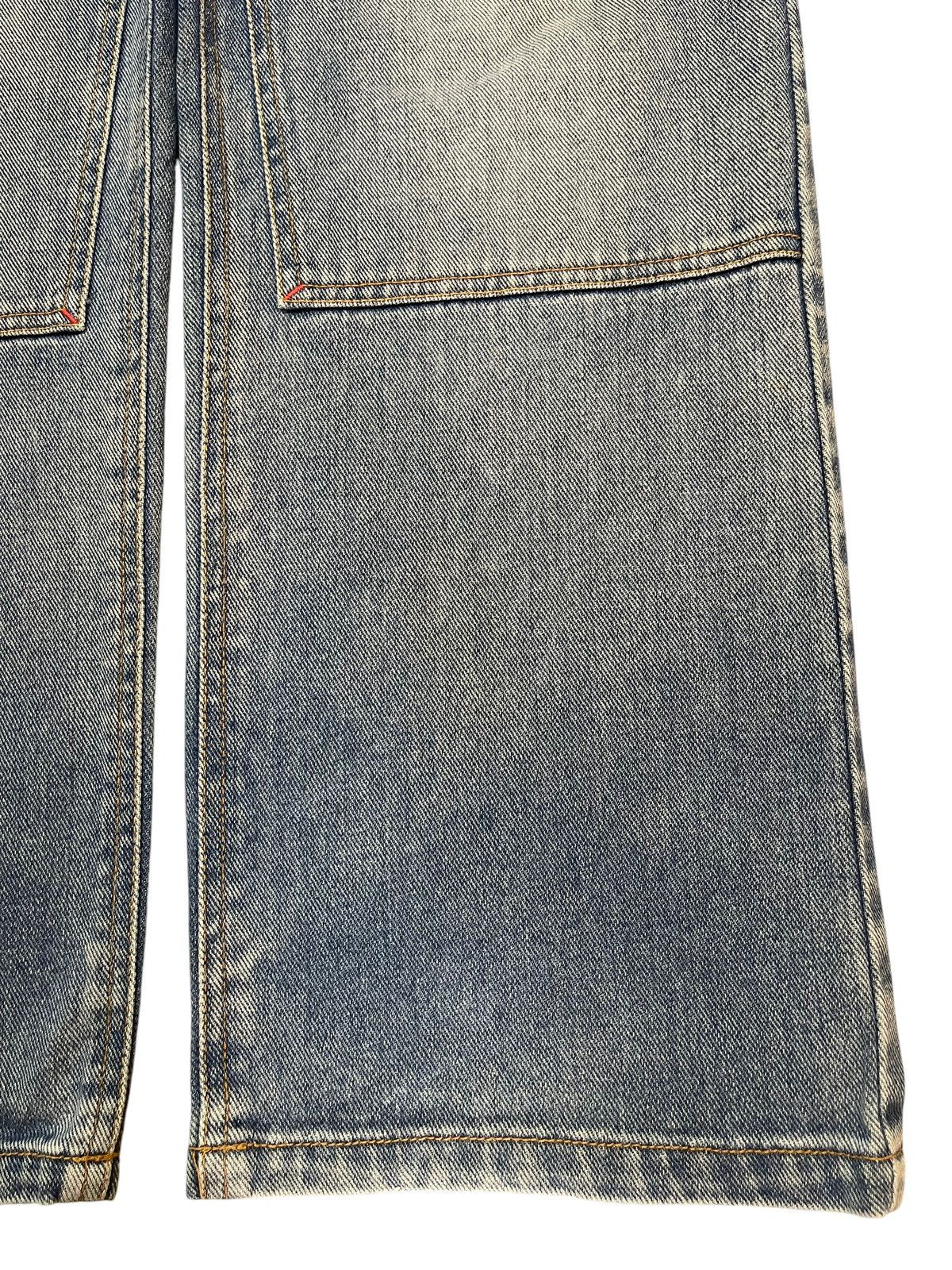 Fubu Vintage Japanese Brand Double Knee Style Faded Style Jeans Size US 32 / EU 48 - 8 Thumbnail