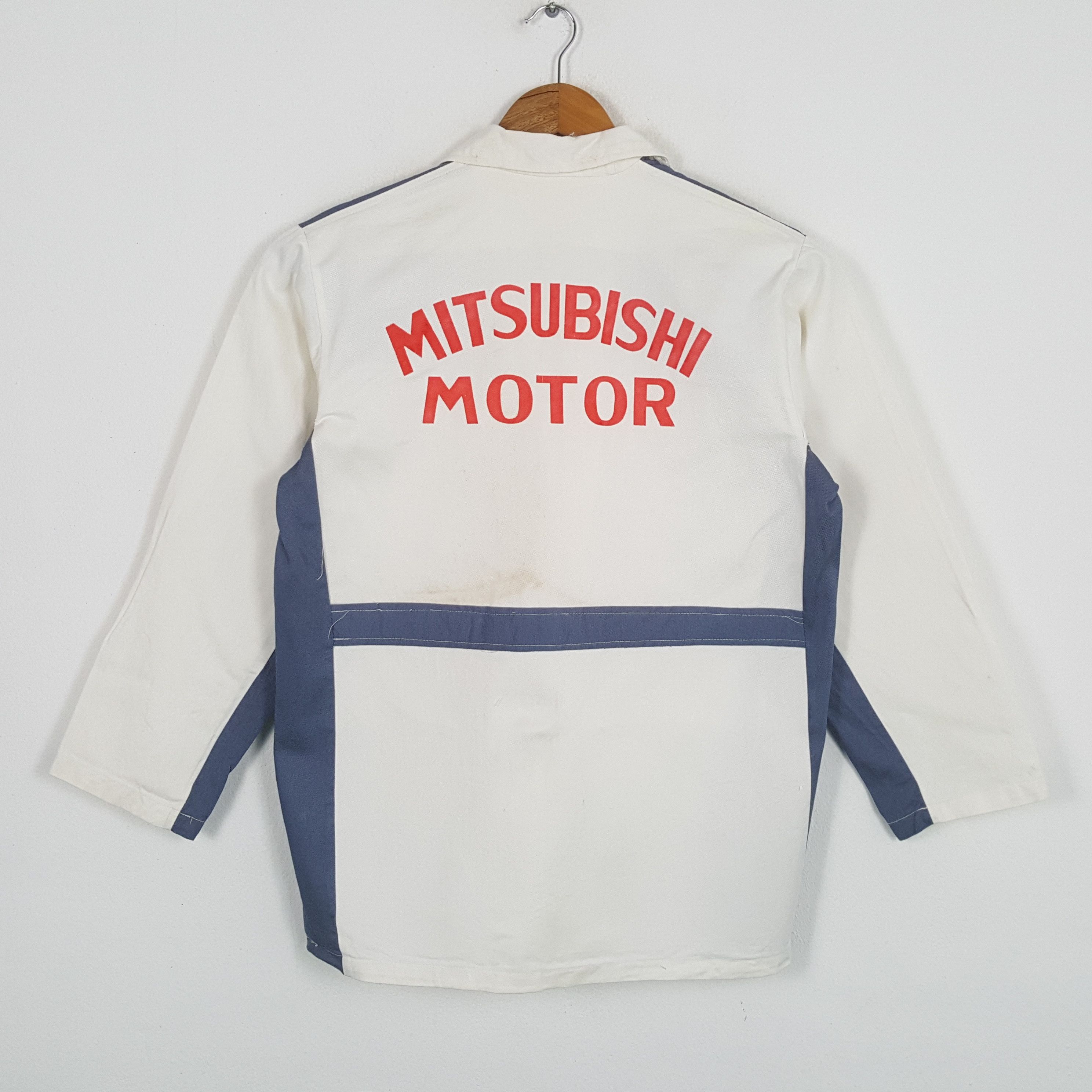 Vintage Vintage MITSUBISHI MOTOR Japanese Motorsports Racing Jacket Size US M / EU 48-50 / 2 - 1 Thumbnail