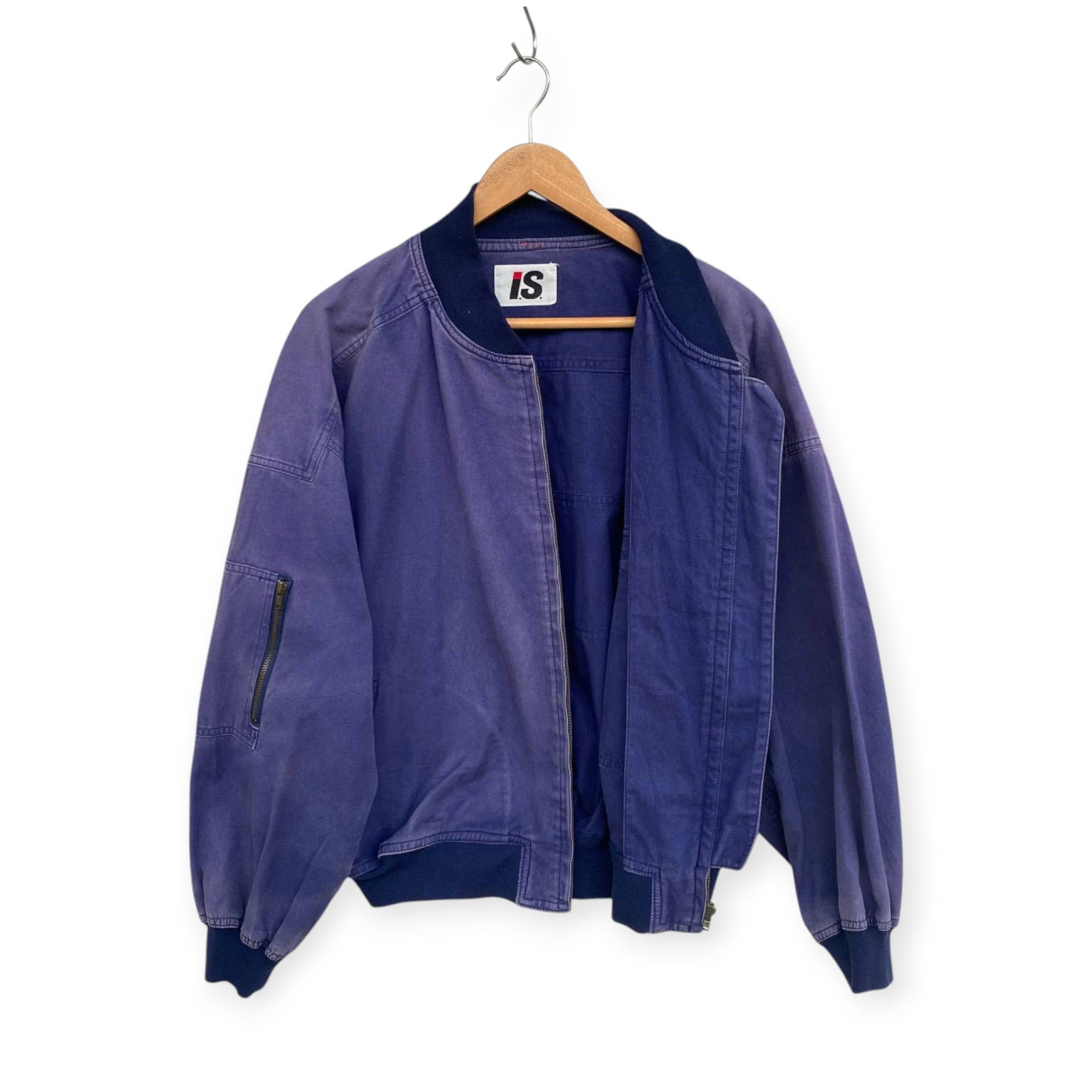Issey Miyake WORN VINTAGE 80S ISSEY MIYAKE CARE INSTRUCTION FADED PURPLE Size US M / EU 48-50 / 2 - 2 Thumbnail