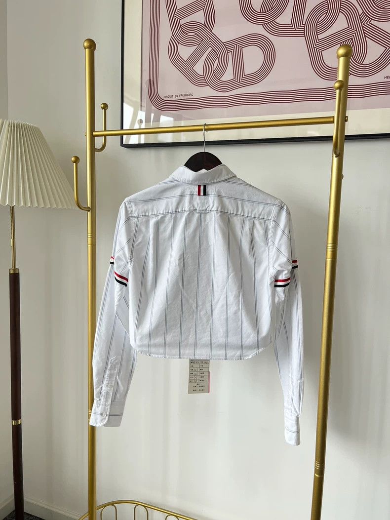 Thom Browne Thom Browne Single panel long sleeve shirt Size S / US 4 / IT 40 - 2 Thumbnail
