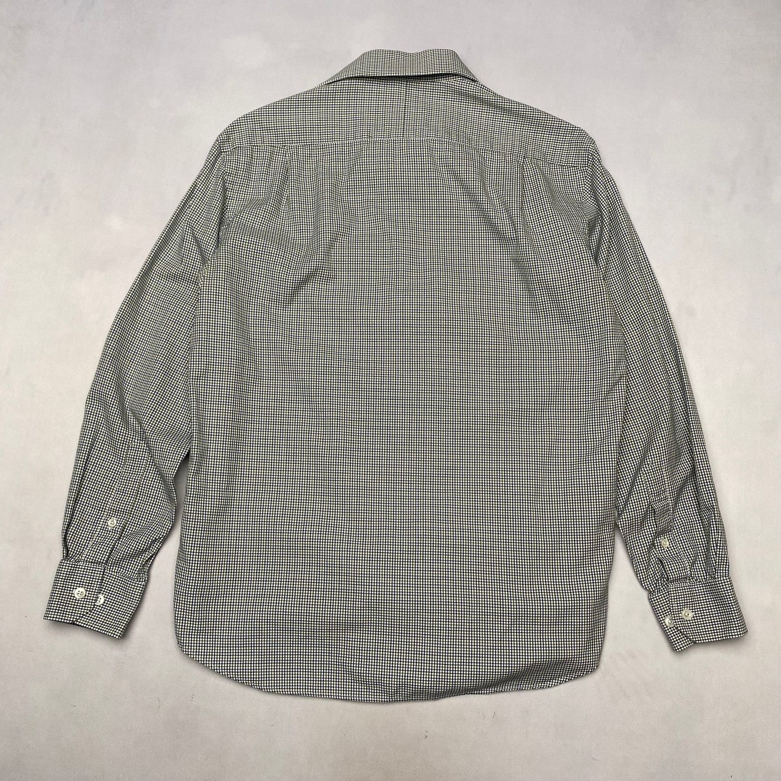 Todd Snyder Todd Snyder Gingham Check Button Up Shirt Men's 15.5 32/33 Size US M / EU 48-50 / 2 - 3 Thumbnail