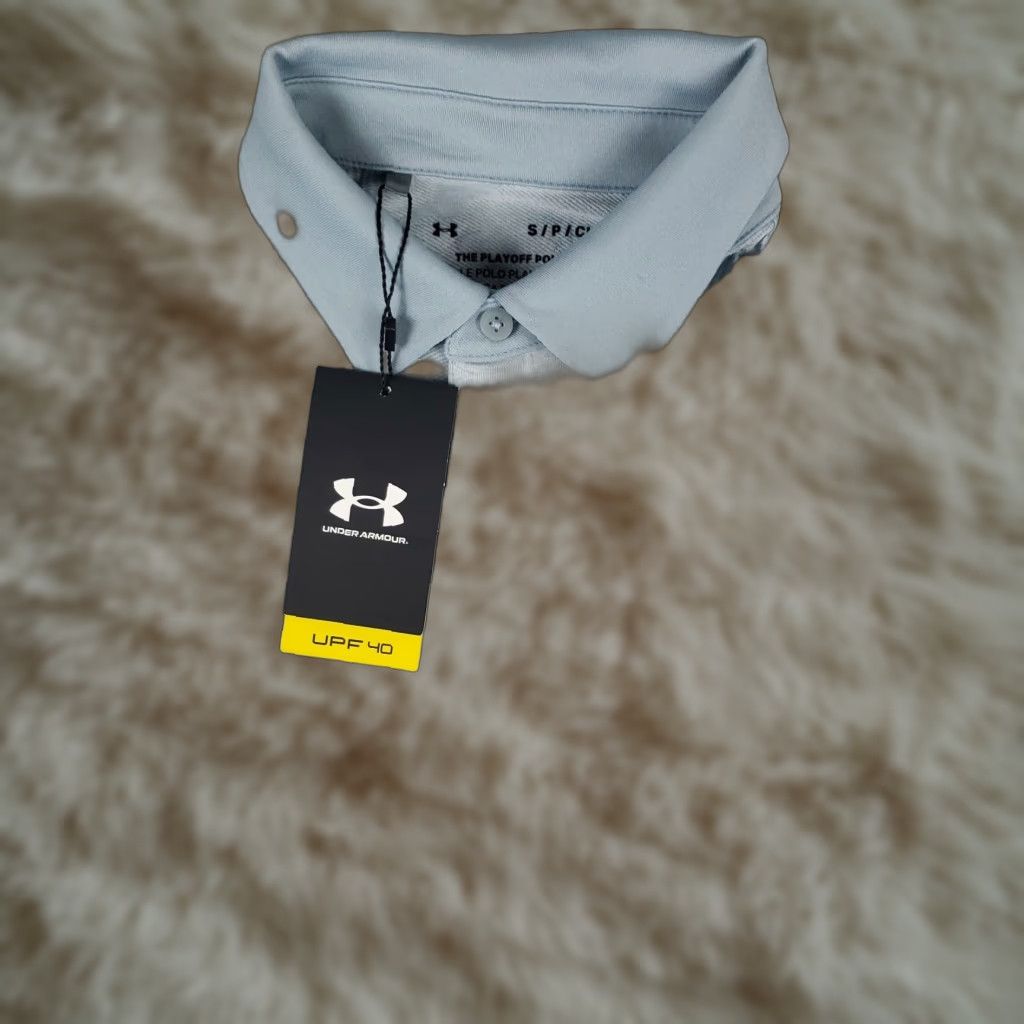 Under Armour Under Armour Polo Shirt Mens Small Blue Camouflage Golf Casual Short Sleeve Polo Shirt Mens Blue Camouflage Short Sleeve Polo Under Armour Size US S / EU 44-46 / 1 - 1 Thumbnail