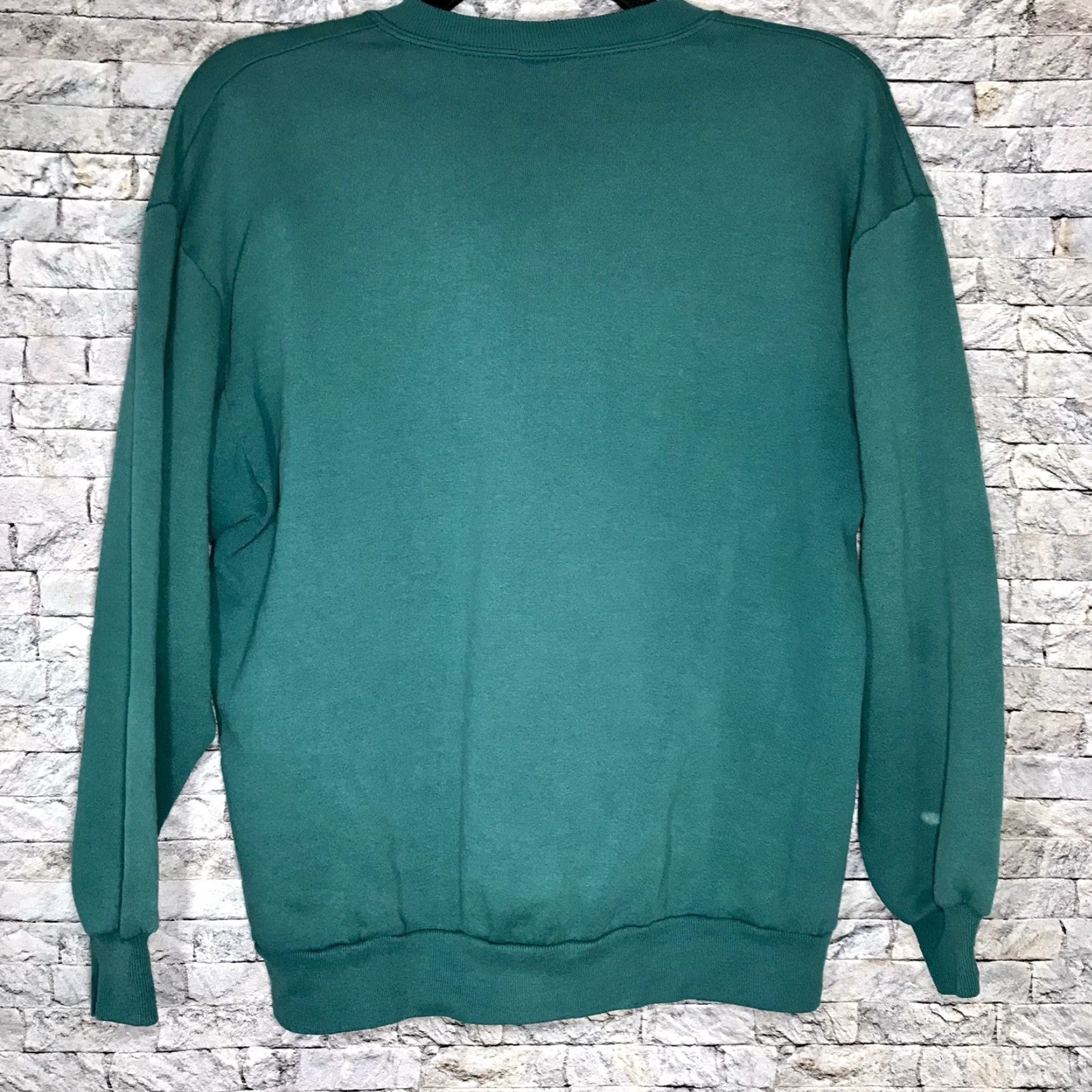 Jerzees VINTAGE Jerzees Sweatshirt Crew Neck XL Men Green 90s USA Made Blank Size US XL / EU 56 / 4 - 8 Thumbnail