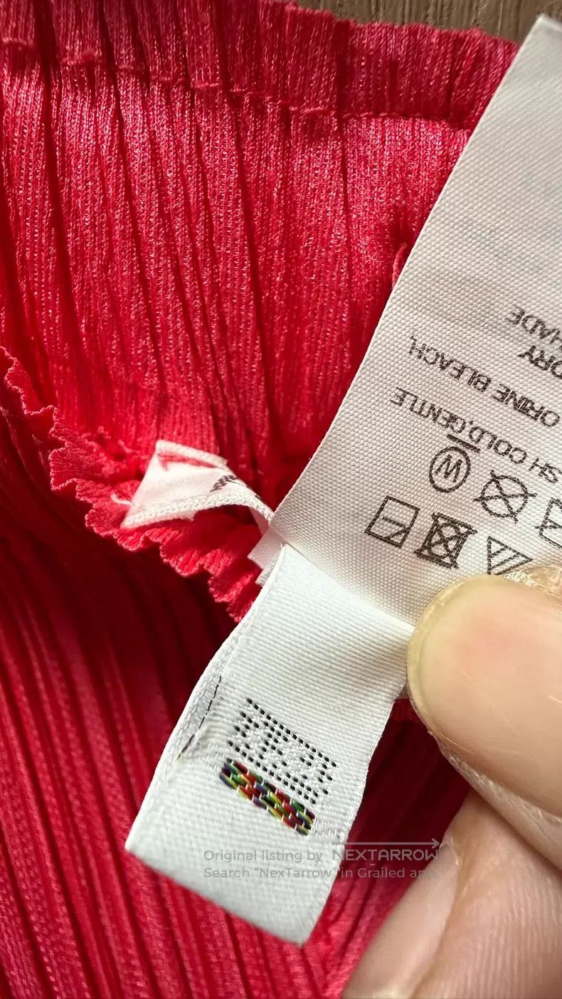 Issey Miyake Issey Miyake size:3 Irregular Pants Red Size 31" - 8 Thumbnail