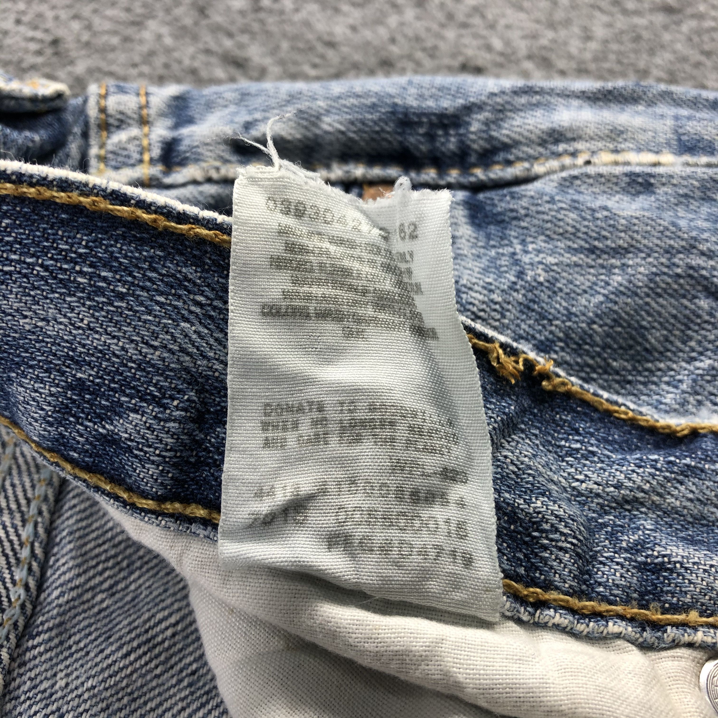 Levi's Vintage Blue Wash Levis 550 Jeans-J2067 Size US 43 - 15 Thumbnail