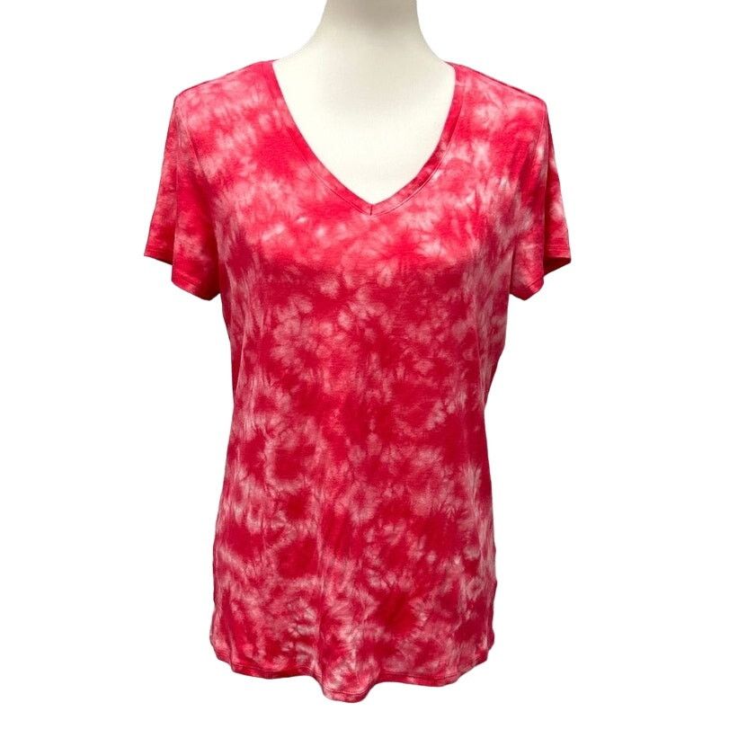 Faded Glory Lot of 2 Faded Glory Womens Large PolyCotton Tee Shirts Size L / US 10 / IT 46 - 2 Thumbnail