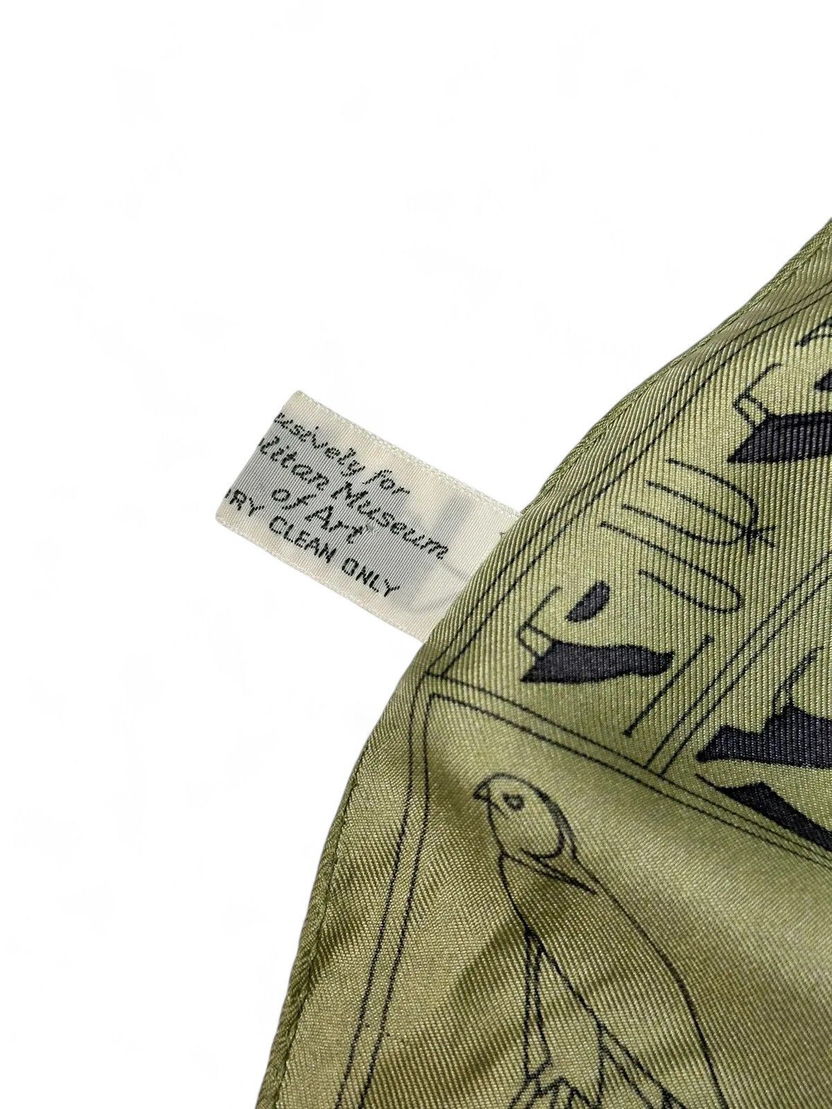 Other Egyptian Print Silk Scarf The Met Vintage Museum Collectible Size ONE SIZE - 12 Thumbnail