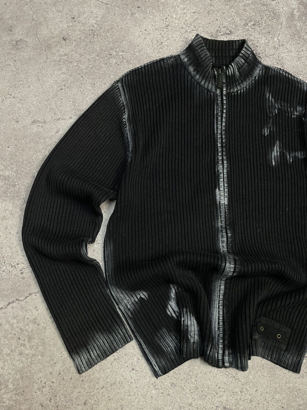 Diesel Vintage Diesel Style striped Sweater Faded Efect 00s Size US L / EU 52-54 / 3 - 3 Thumbnail