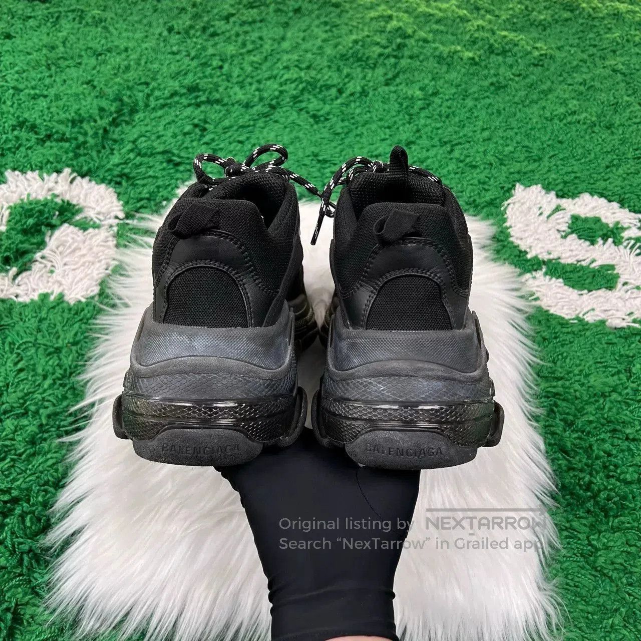 Balenciaga balenciaga triples black casual sneakers. Size US 8 / EU 41 - 3 Thumbnail