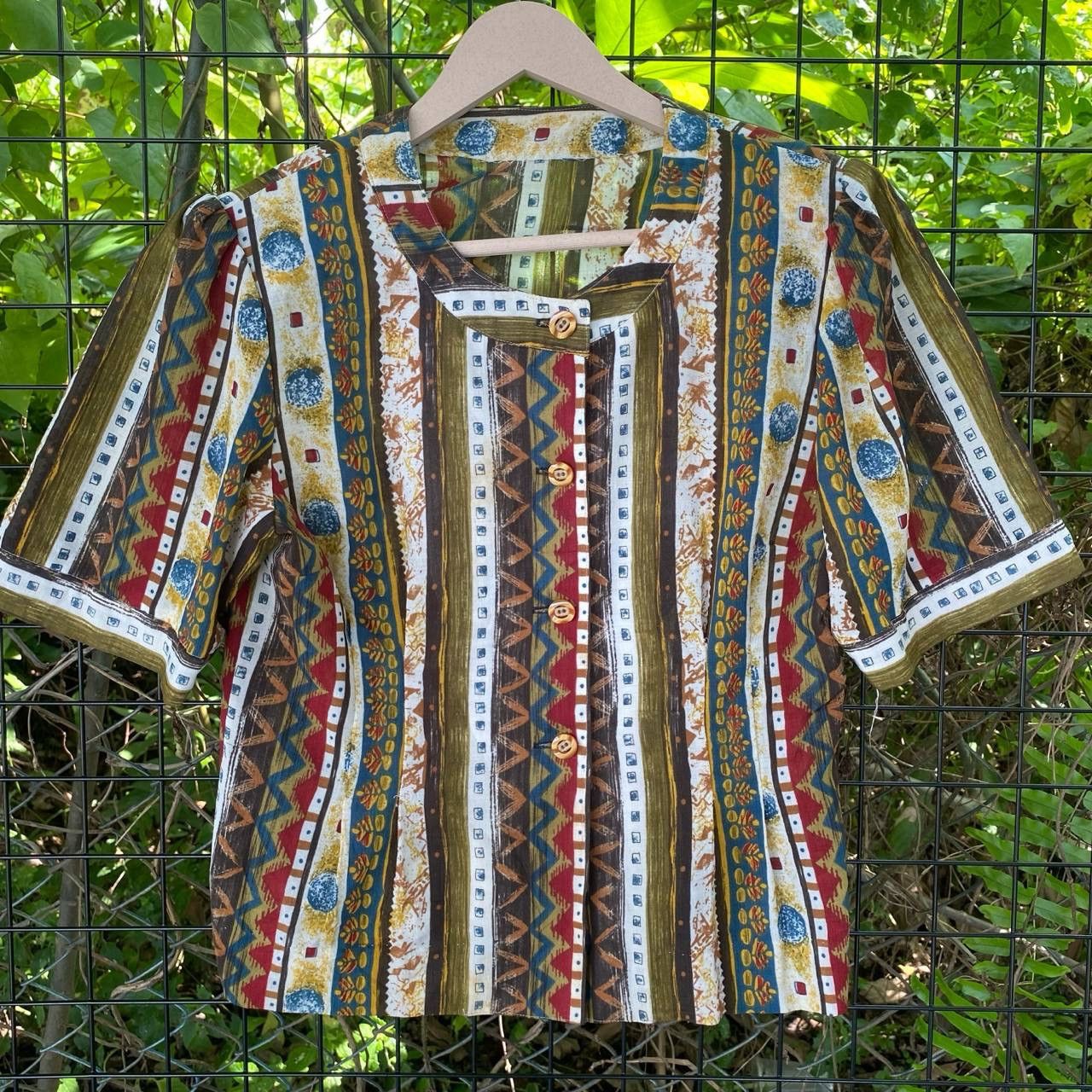 Japanese Brand × Vintage Vintage Navajo Button up Size M / US 6-8 / IT 42-44 - 2 Thumbnail