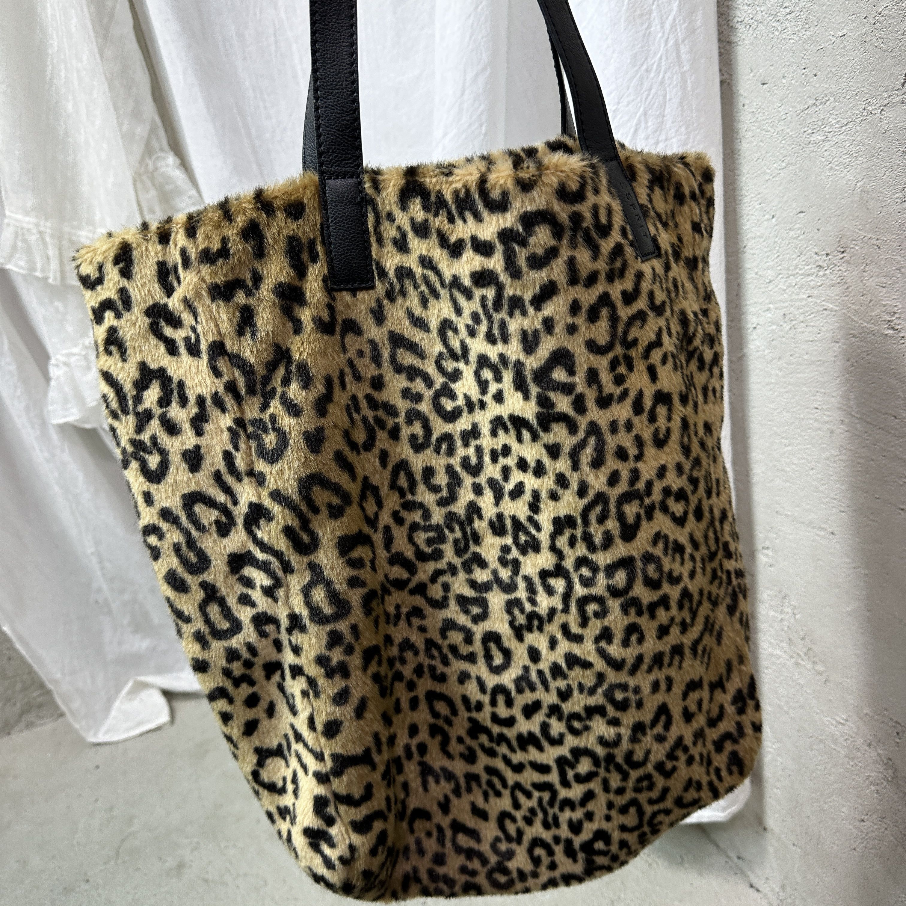 Vintage Vintage Cheetah Faux Fur Shopper Bag Y2K Size ONE SIZE - 5 Thumbnail