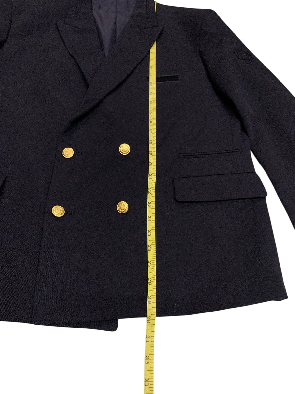 Designer × Japanese Brand × Yohji Yamamoto Yohji Yamamoto Railway Company Central Japan Blazer Size US L / EU 52-54 / 3 - 11 Thumbnail
