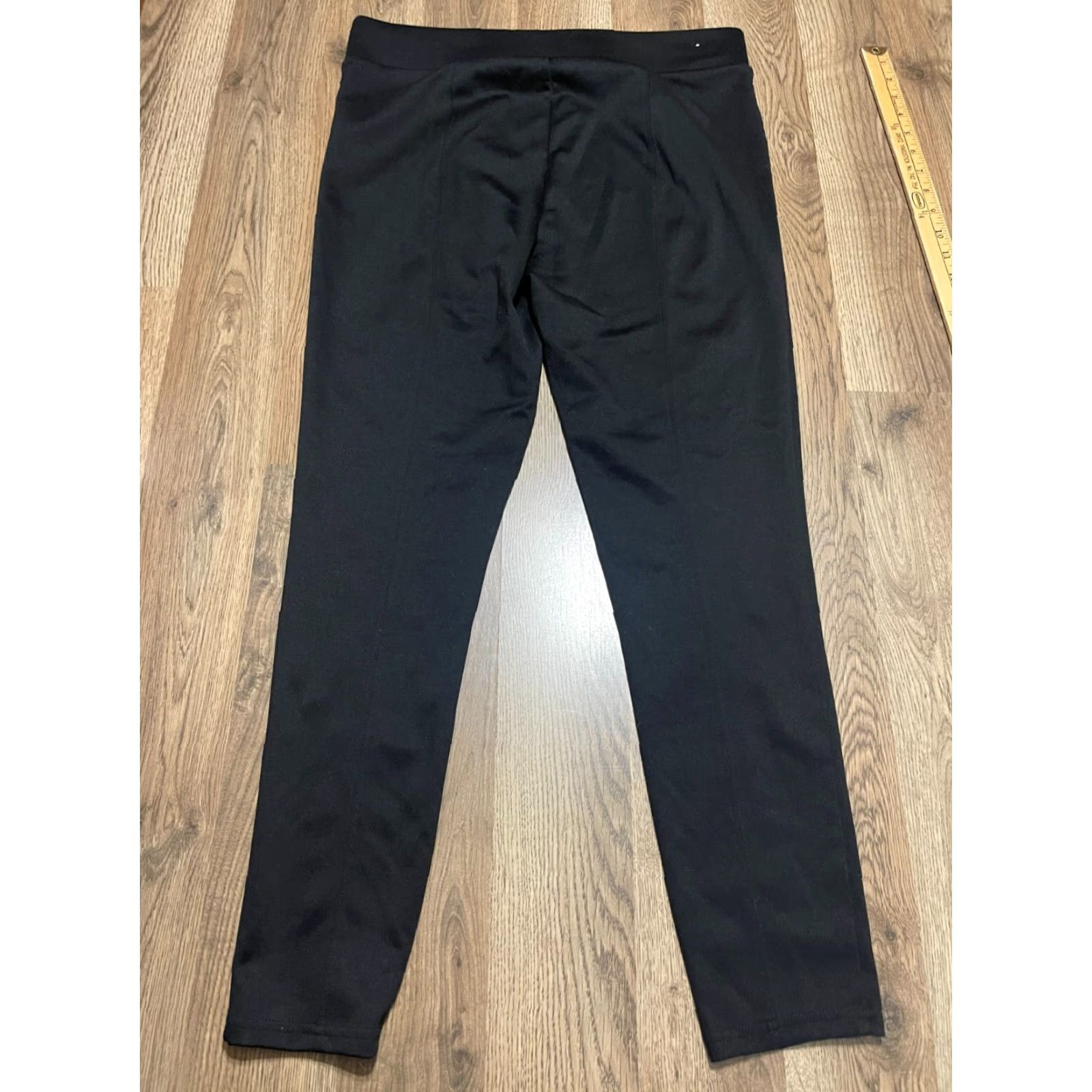 Gap Gap Pants Women's Large Black Leggings Pull On Activewear Casual Size 36" / US 14 / IT 50 - 2 Thumbnail