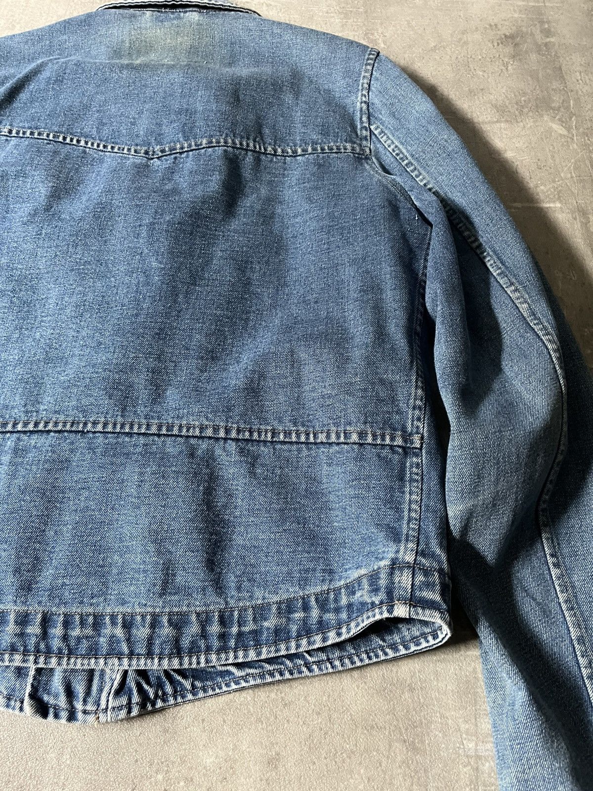 Raf Simons Raf Simons A/W 05-06 Denim Rider Jacket Archival Sample Size US M / EU 48-50 / 2 - 14 Thumbnail