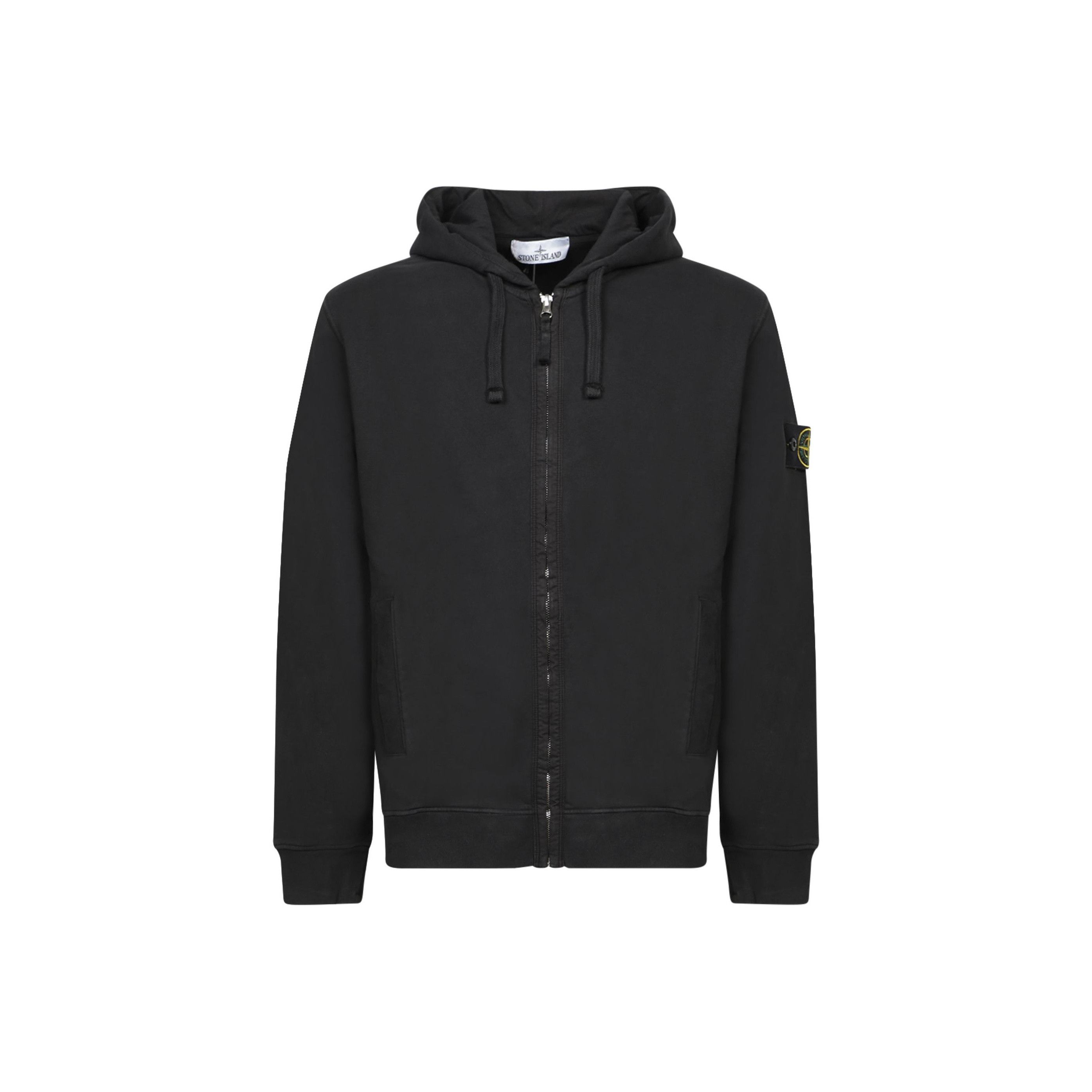Stone Island Stone Island Logo Patch Zip Hoodie Size L Size US L / EU 52-54 / 3 - 1 Thumbnail