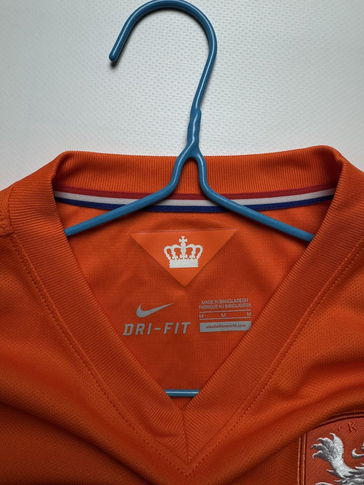 Nike Nike Netherlands National Team 2014 Home Jersey KNVB Holland Size US M / EU 48-50 / 2 - 8 Thumbnail