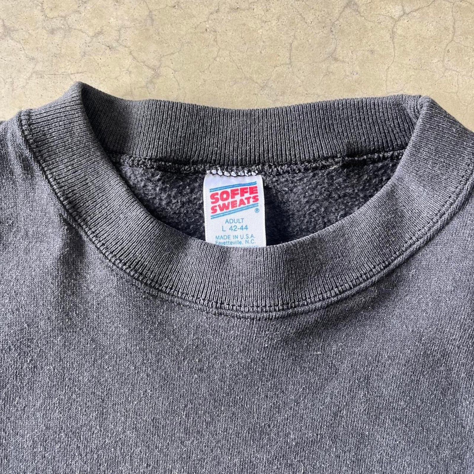 Vintage Vintage 90s soffe army faded long sleeve Size US L / EU 52-54 / 3 - 3 Thumbnail