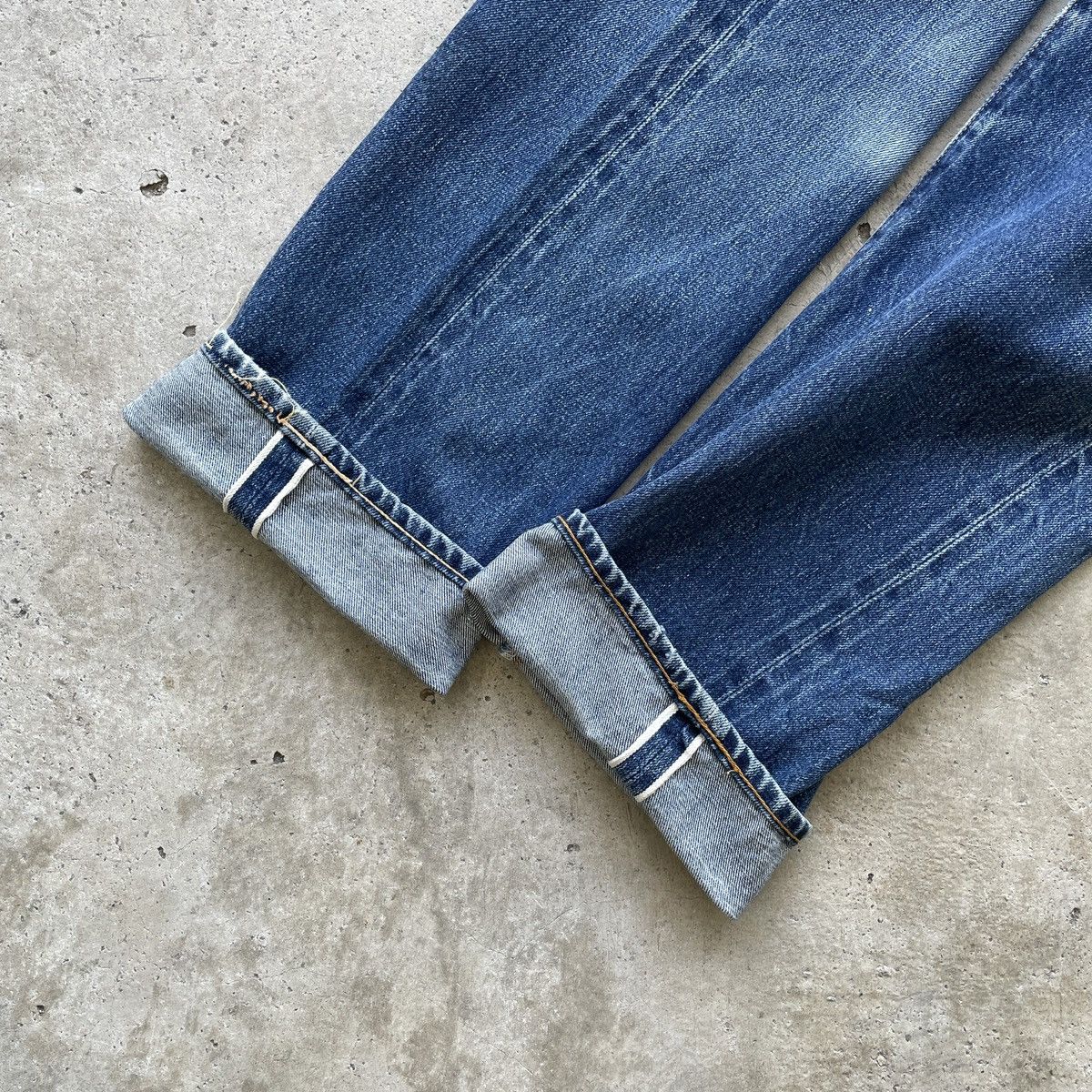 Levi's Vintage Levi’s Big E USA Faded Buckle Selvedge Jeans Pants Size US 28 / EU 44 - 16 Thumbnail