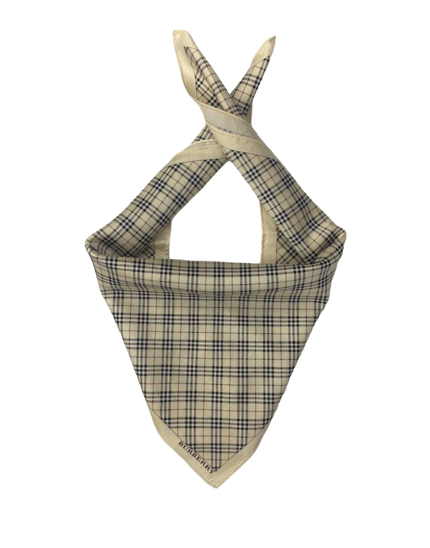Burberry Burberry Novacheck Handkerchief Bandana Neckerchief -HKC0003 Size ONE SIZE - 1 Thumbnail