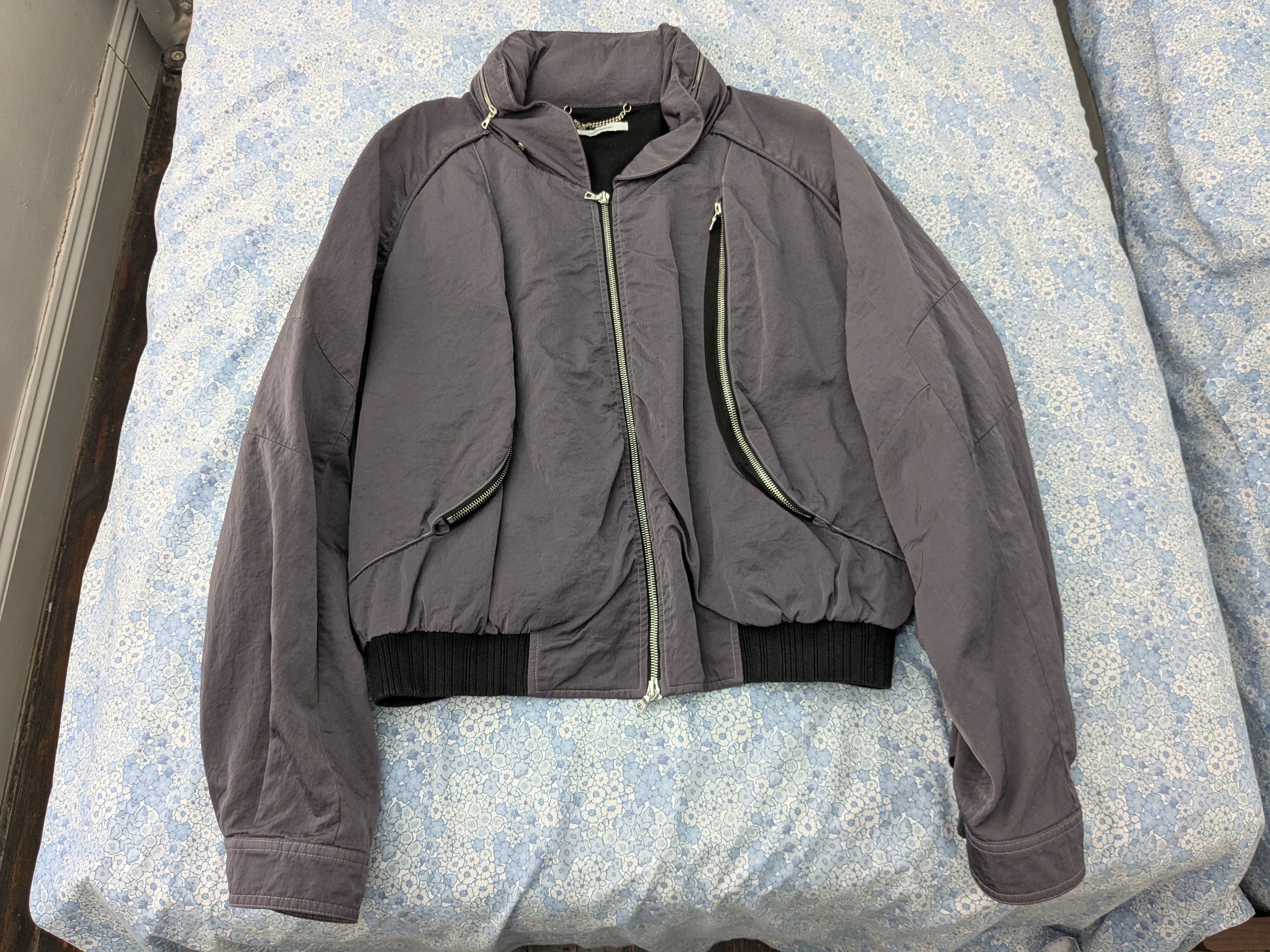 CMMAWEAR *RARE* CMMAWEAR Purple Anatomical Bomber Jacket Size US M / EU 48-50 / 2 - 1 Thumbnail