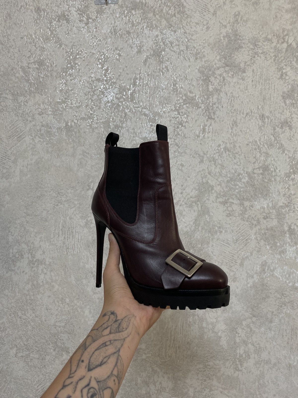 Alexander McQueen Alexander McQueen leather heels boots Size US 8 / IT 38 - 7 Thumbnail