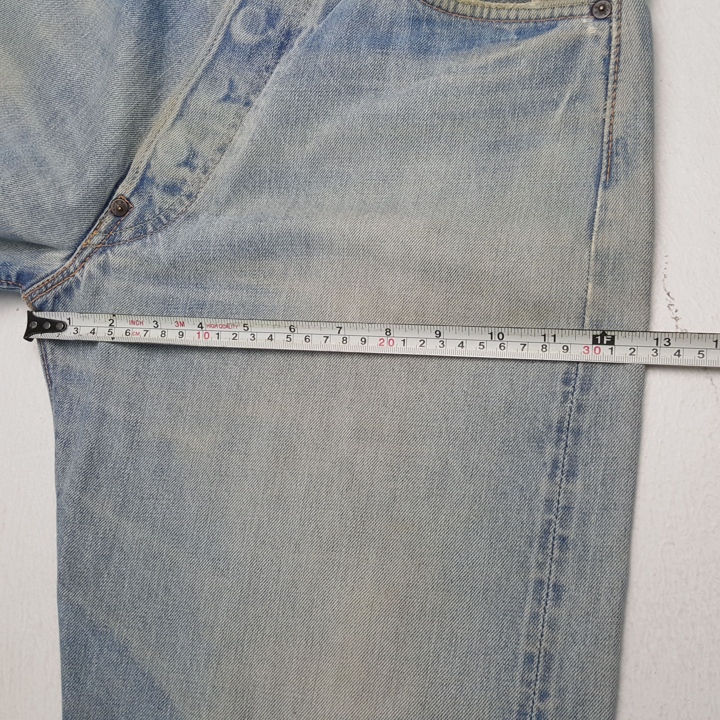 Evisu × Japanese Brand × Vintage Vintage EVISU Japanese Brand Daicock Custom Distressed Jeans Size US 28 / EU 44 - 9 Thumbnail