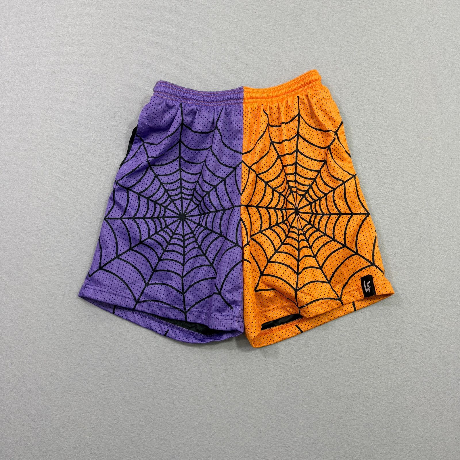 Vintage Lost Files Clothing Halloween Collection Spider Web Shorts Size US 34 / EU 50 - 1 Thumbnail