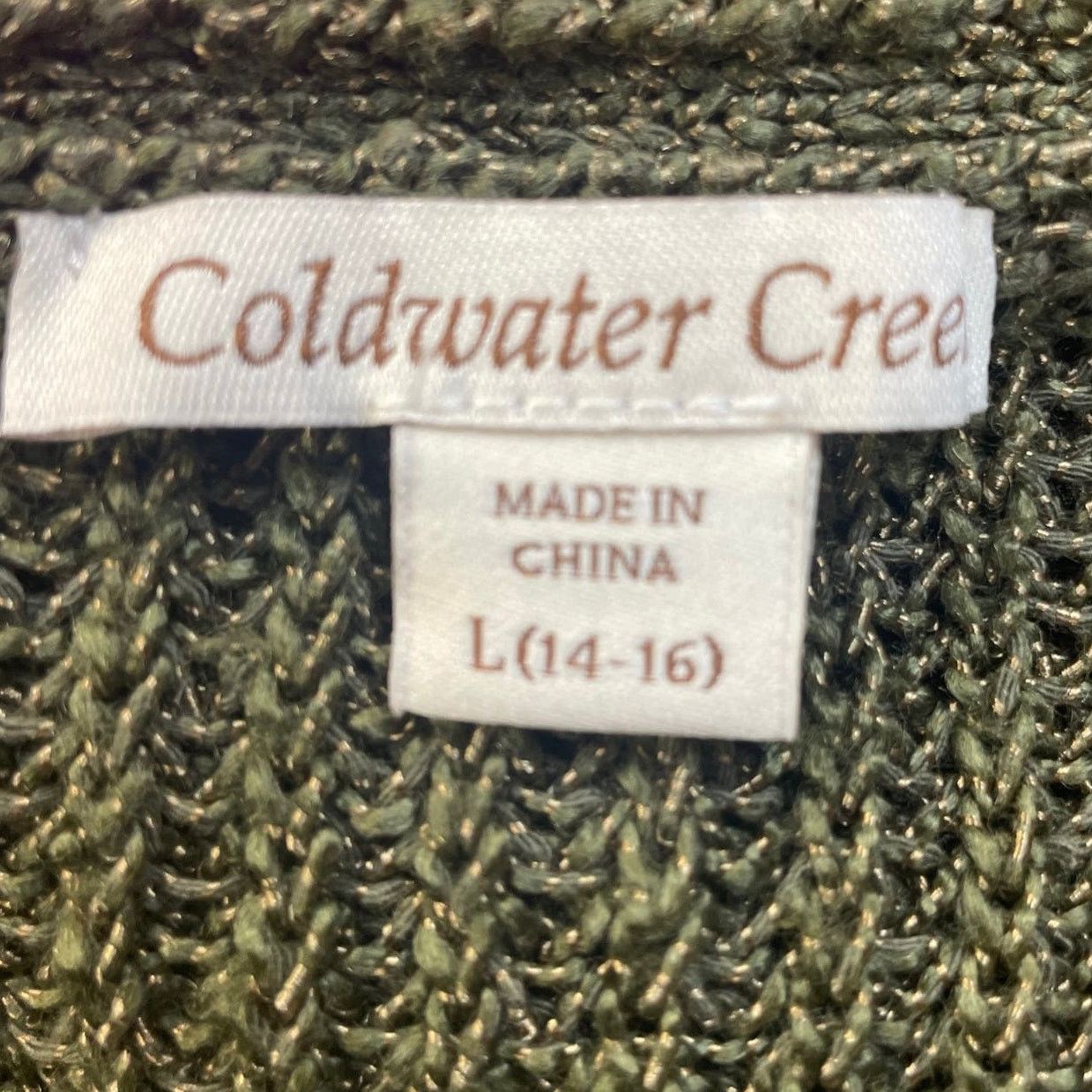 Coldwater Creek Coldwater Creek Womens Large Acrylic Blend Sweater Tunic Size L / US 10 / IT 46 - 5 Thumbnail