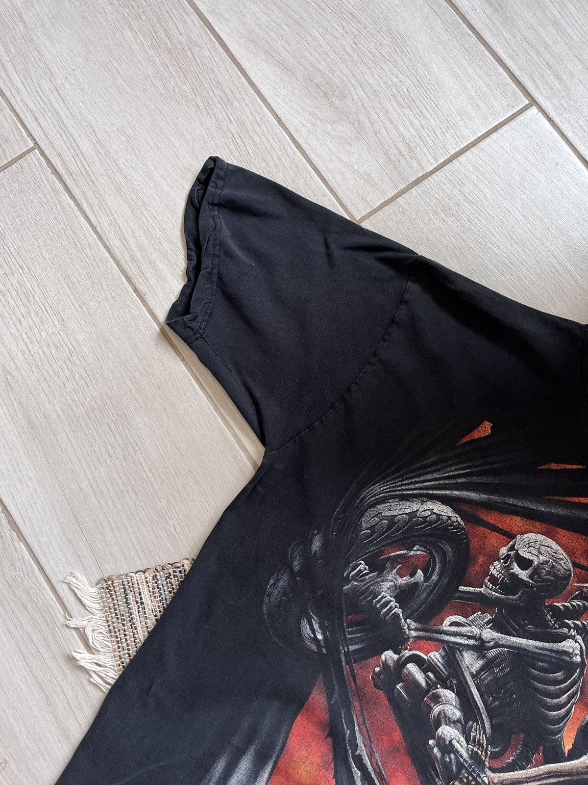 Band Tees × Vintage Spiral T-shirt Gothic rock vintage faded logo Size US L / EU 52-54 / 3 - 3 Thumbnail